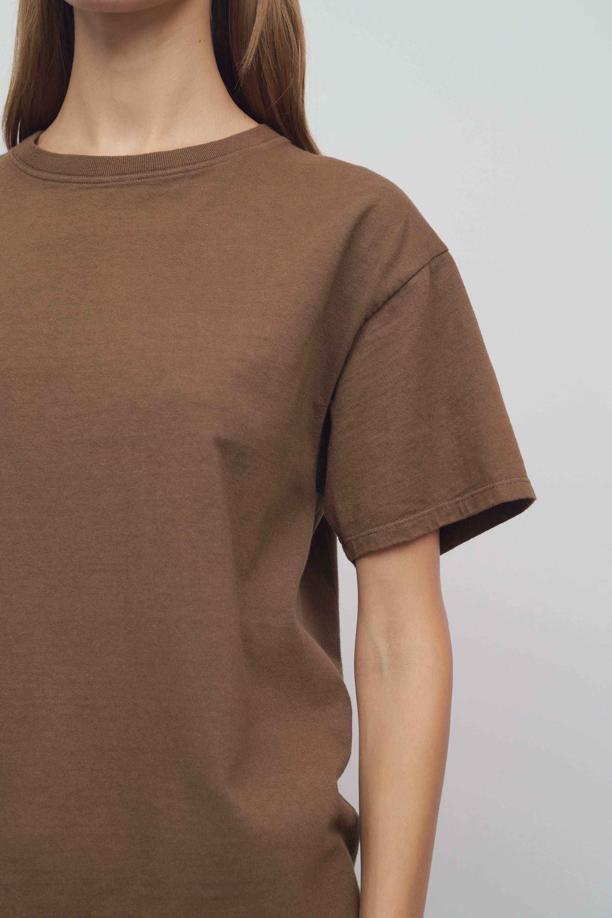 Ash Top in Cotton and Silk - 6