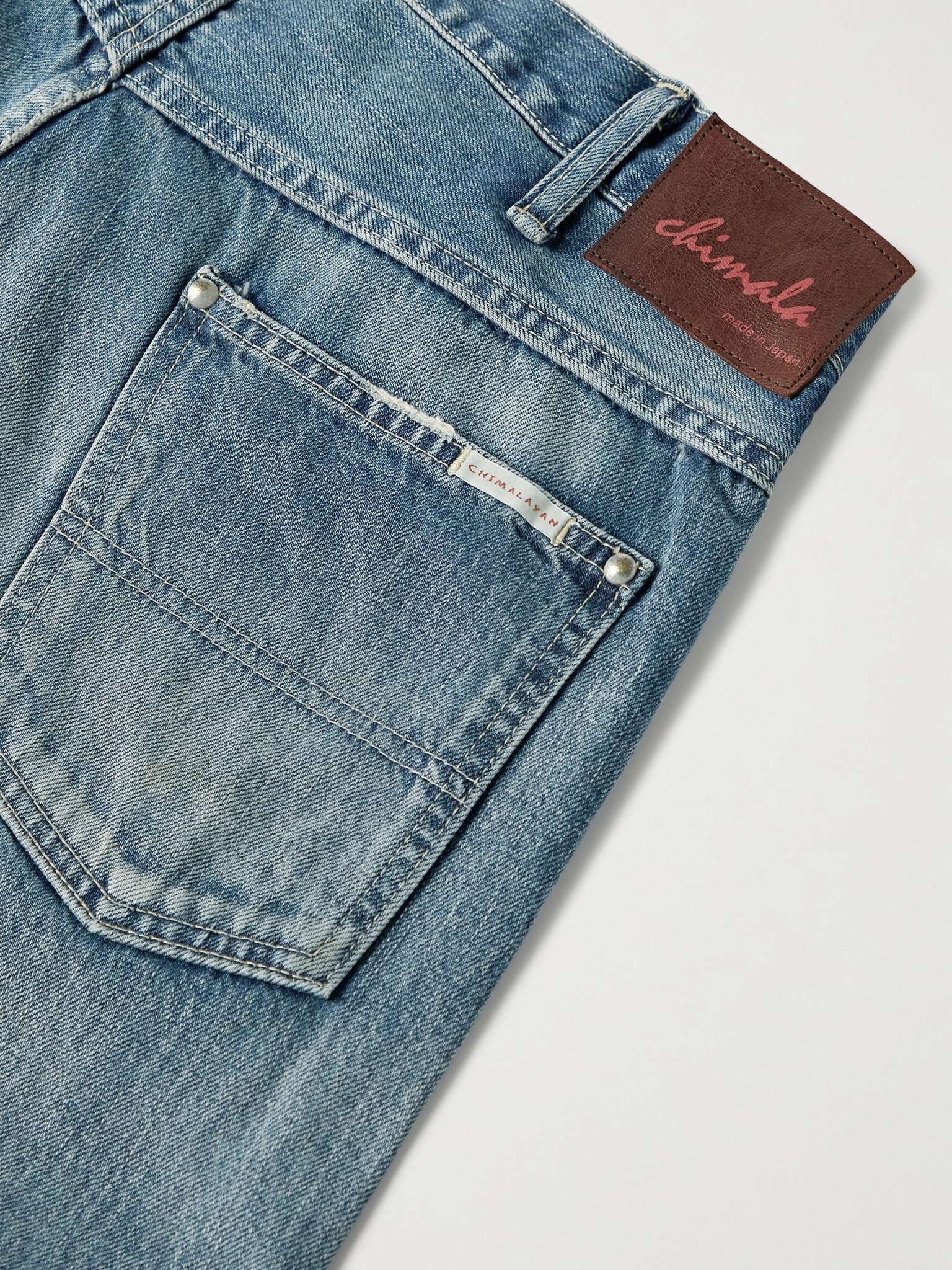 Distressed Selvedge Denim Jeans - 5