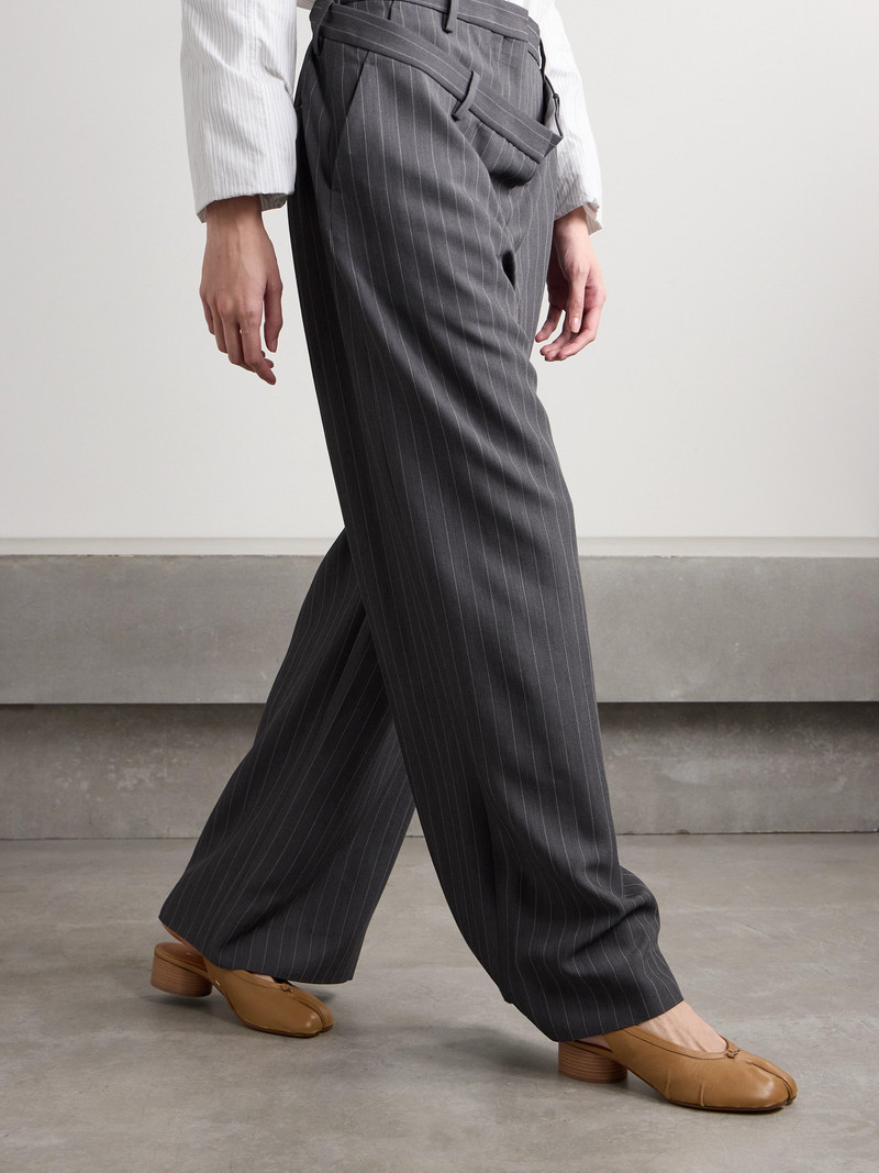 Maison Margiela Tabi Split-toe Leather Slingback Pumps outlook