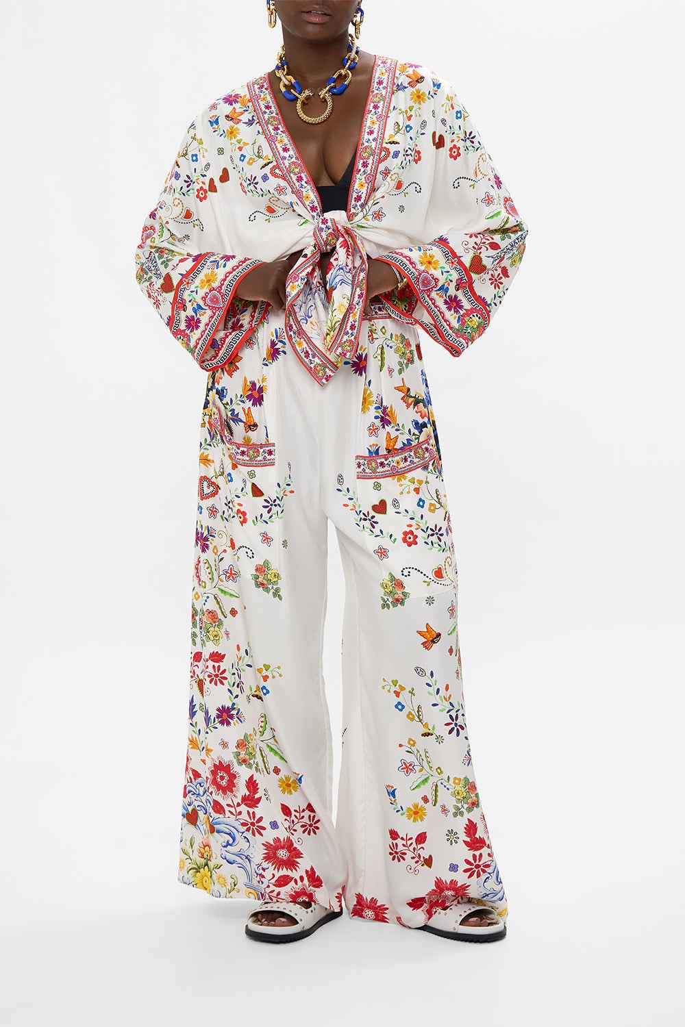 SHORT KIMONO WRAP - 6