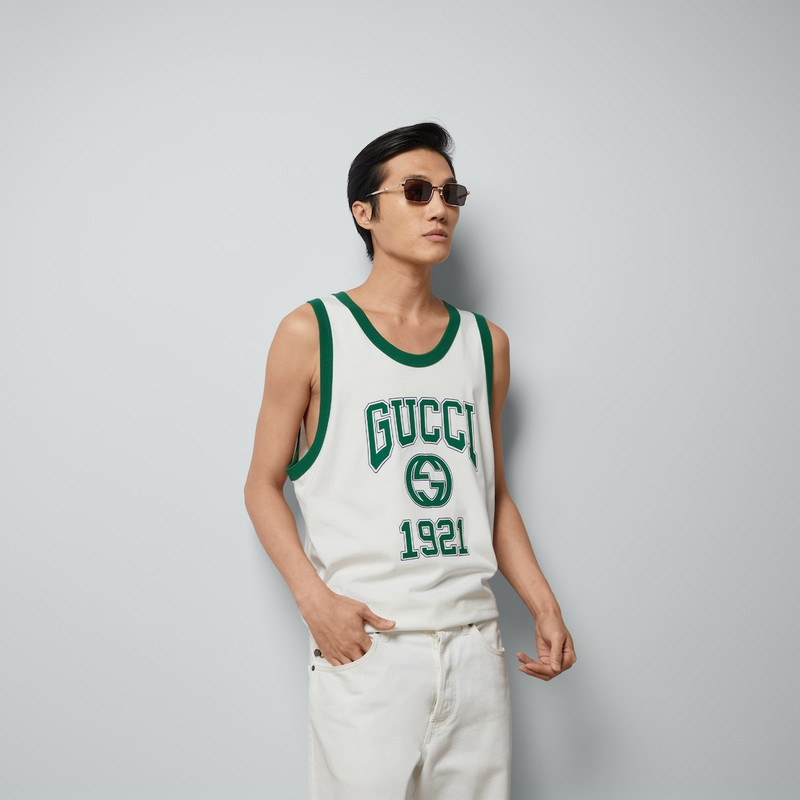 Cotton jersey tank top 5