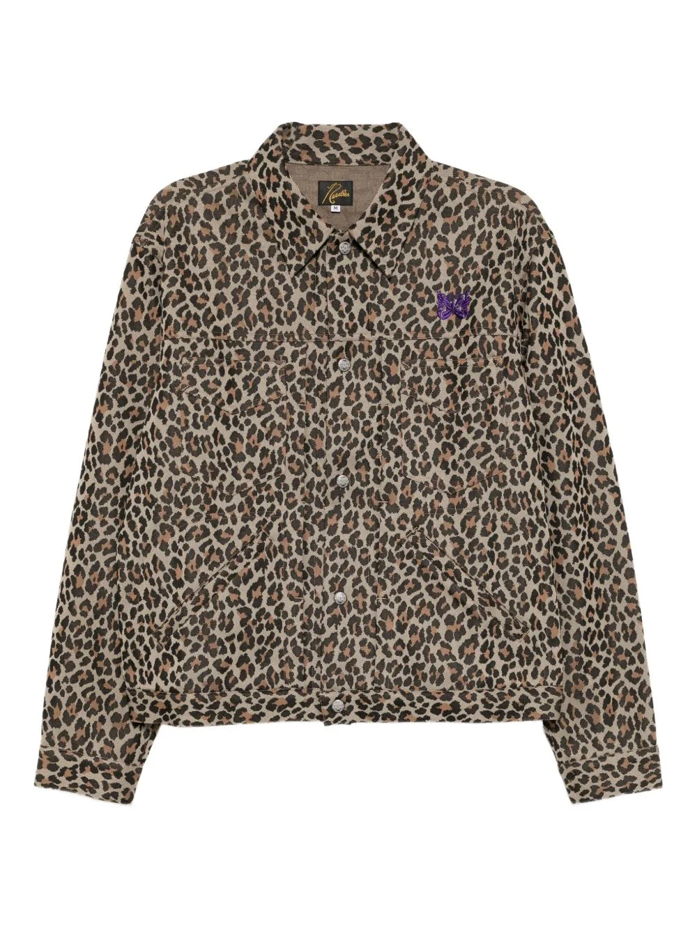 leopard-print jacket - 1