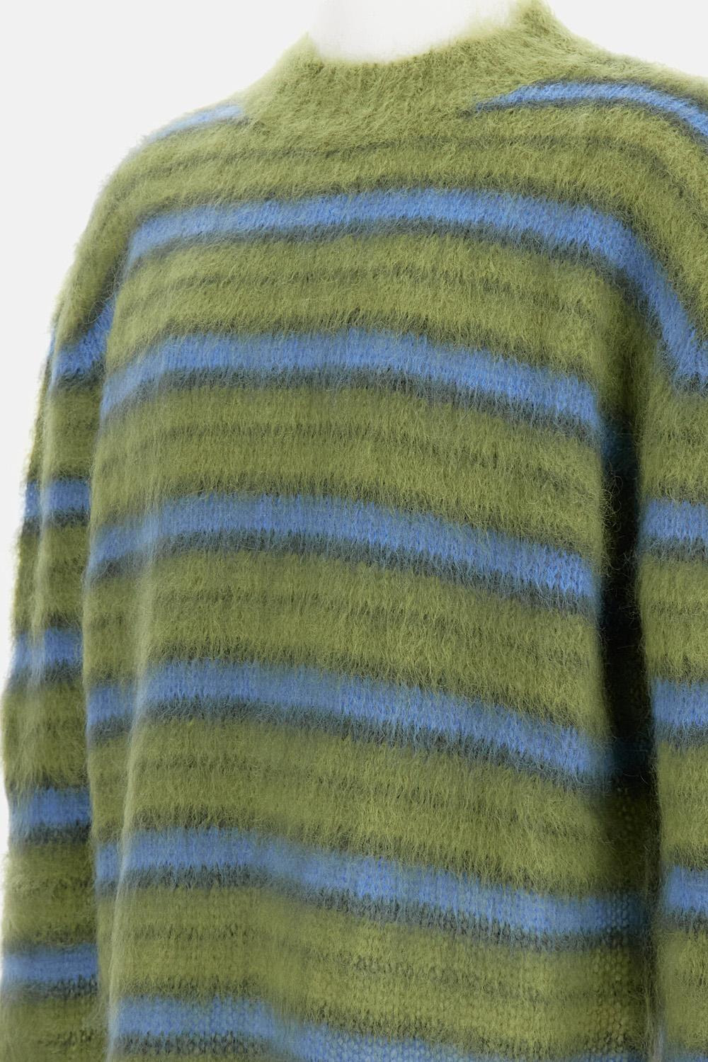LONG-SLEEVED CREW NECK SWEATER - 3