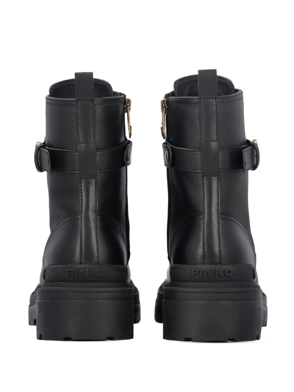 Mia leather combat boots - 6