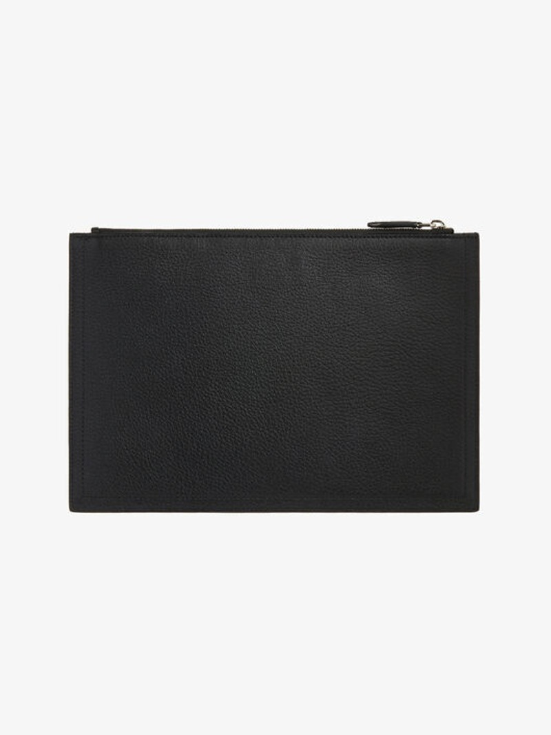 Givenchy ANTIGONA MEDIUM POUCH IN GRAINED LEATHER outlook