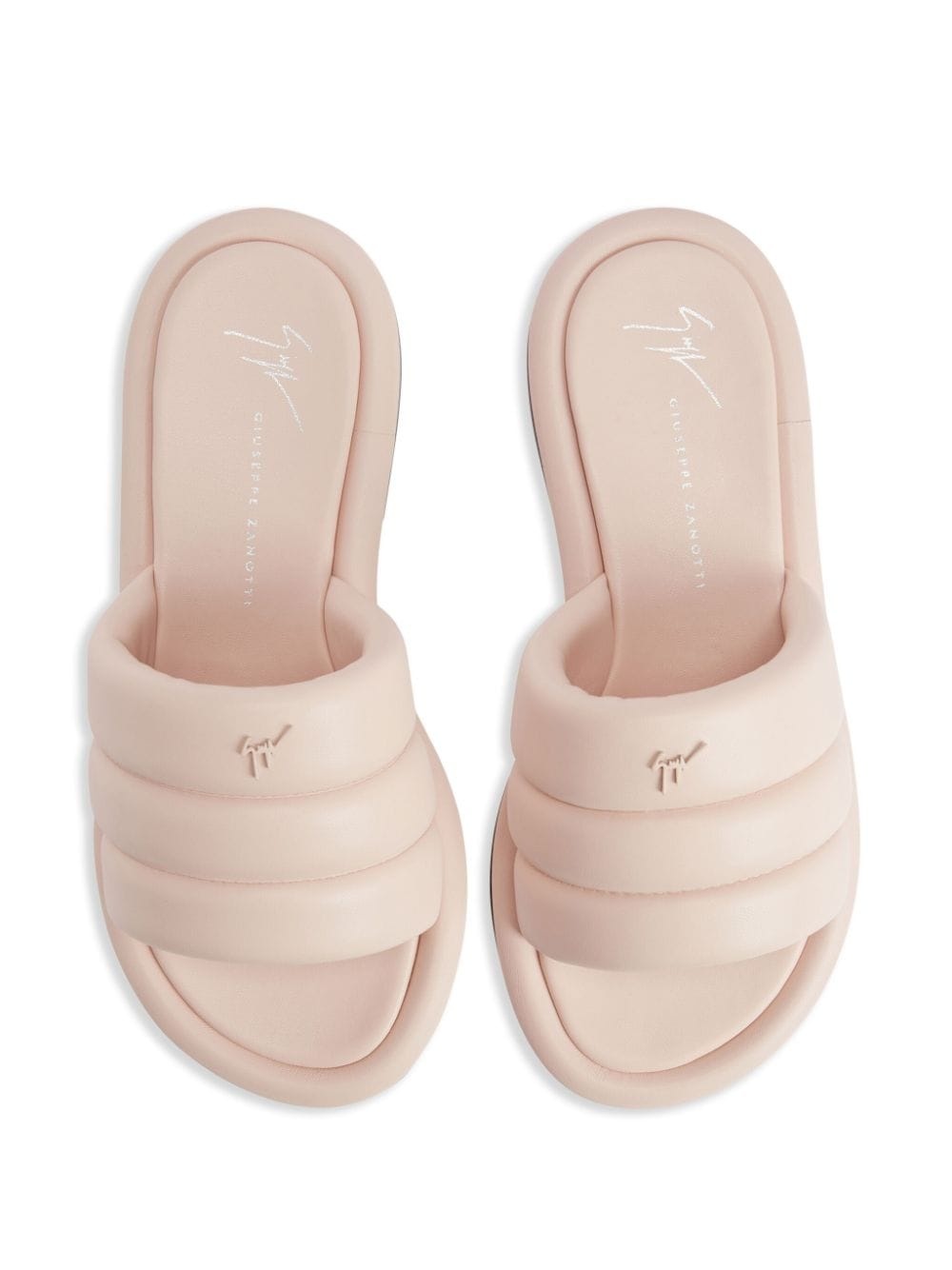Harmande quilted flat sandals - 4