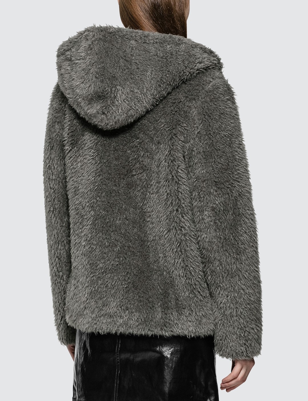 SHAGGY FUR BOMBER JACKET - 7