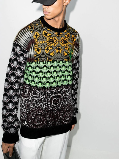 Off-White Persian Fantasy knitted jumper outlook