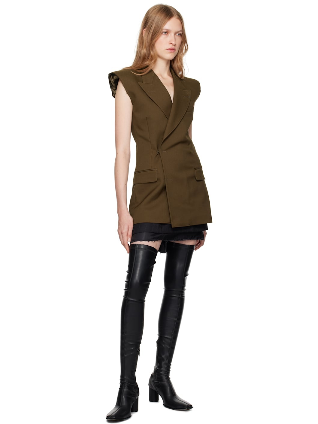 Black Over-The-Knee Tall Boots - 5