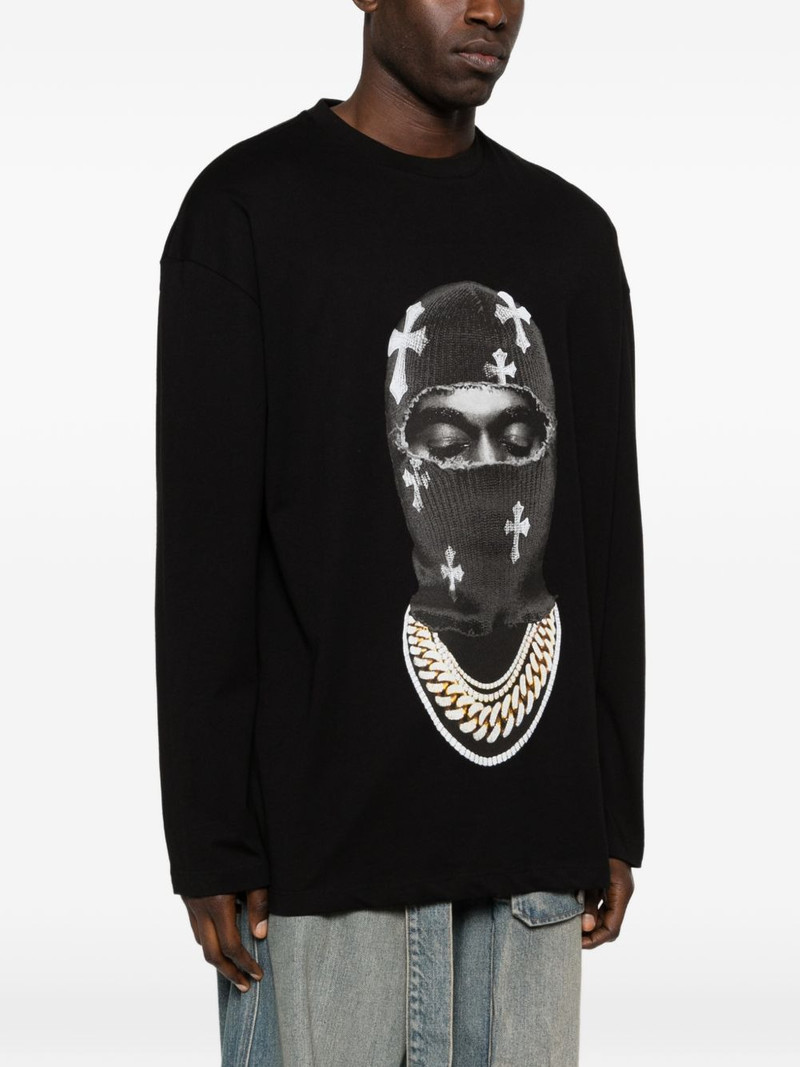 Mask Crosses crew-neck sweatshirt 3