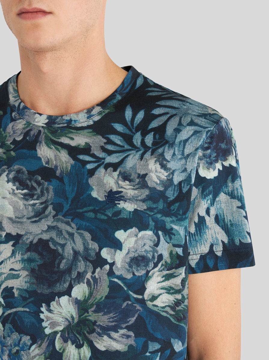 FLORAL PRINT T-SHIRT - 3