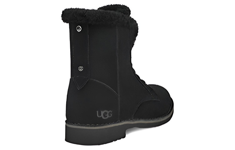 UGG (WMNS) UGG Quincy Boots 'Black' 1129810-BLK outlook