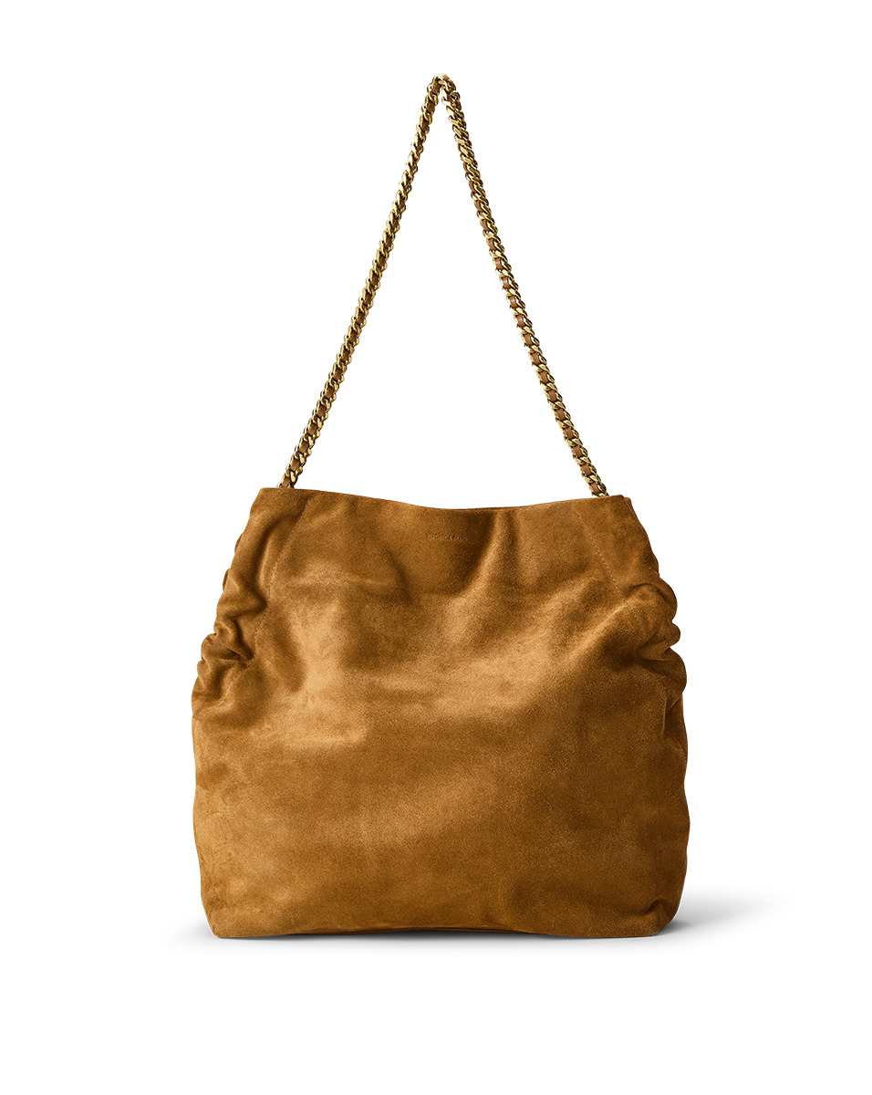 SUEDE VERONICA BEARD SLOUCH SHOULDER BAG - 8