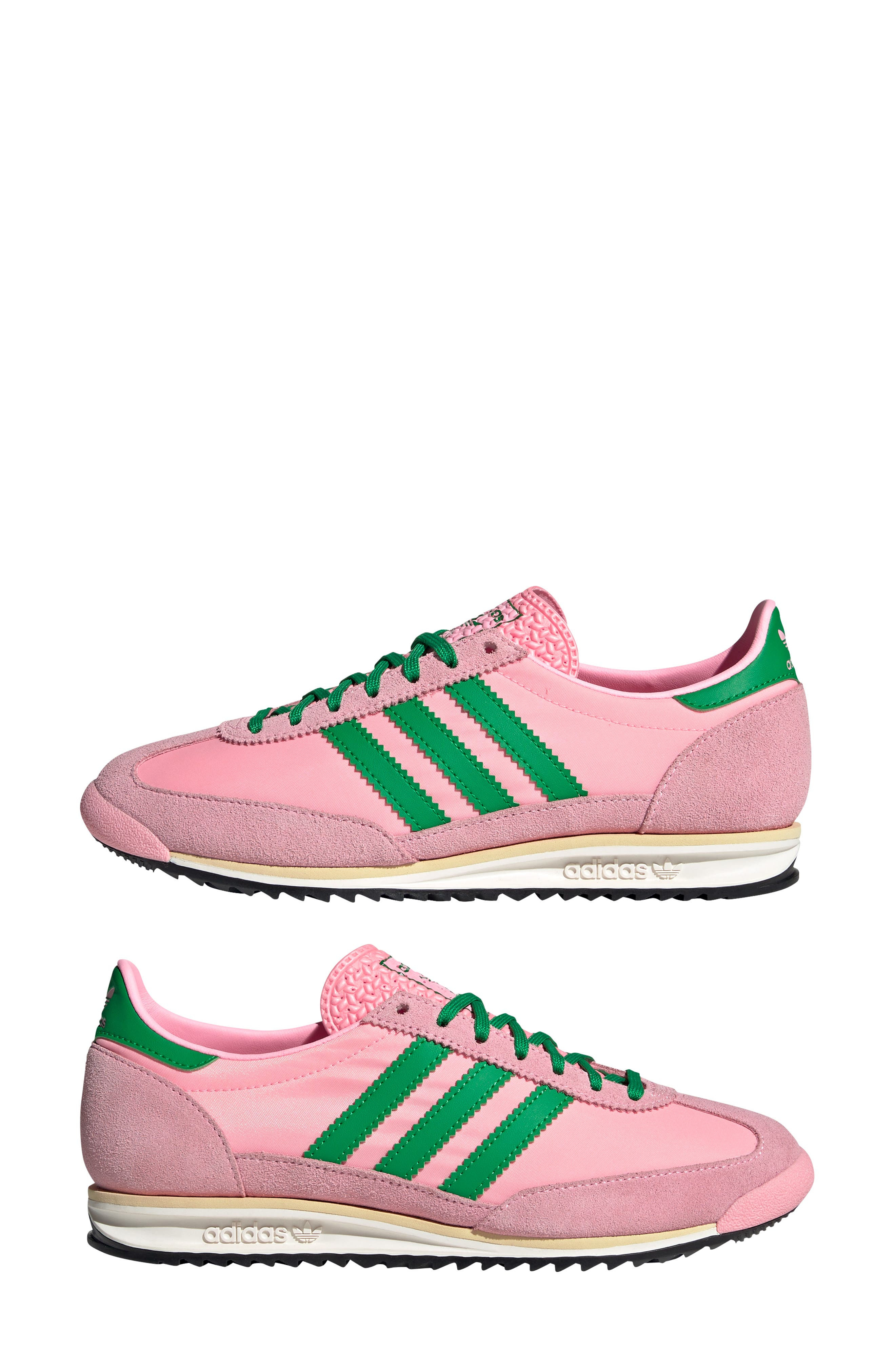 adidas SL 72 Sneaker in Pink/Green/Black at Nordstrom - 8