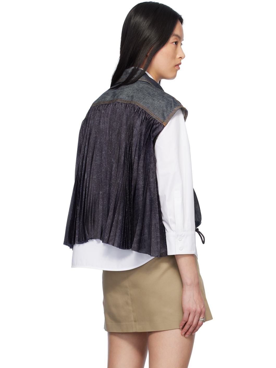 Indigo Mix Denim Shirt - 3