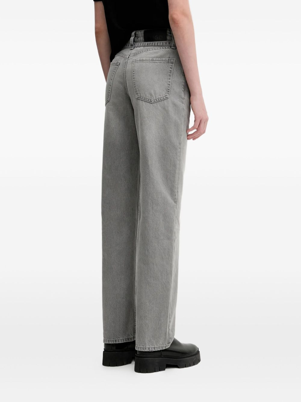 belted jeans - 3