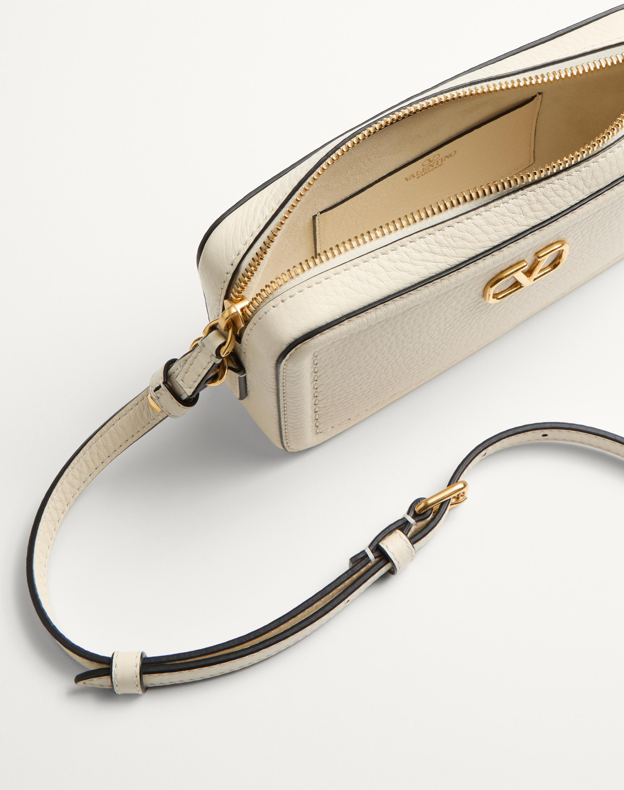 VALENTINO GARAVANI ALLTIME MINI SHOULDER BAG IN GRAINY CALFSKIN - 6