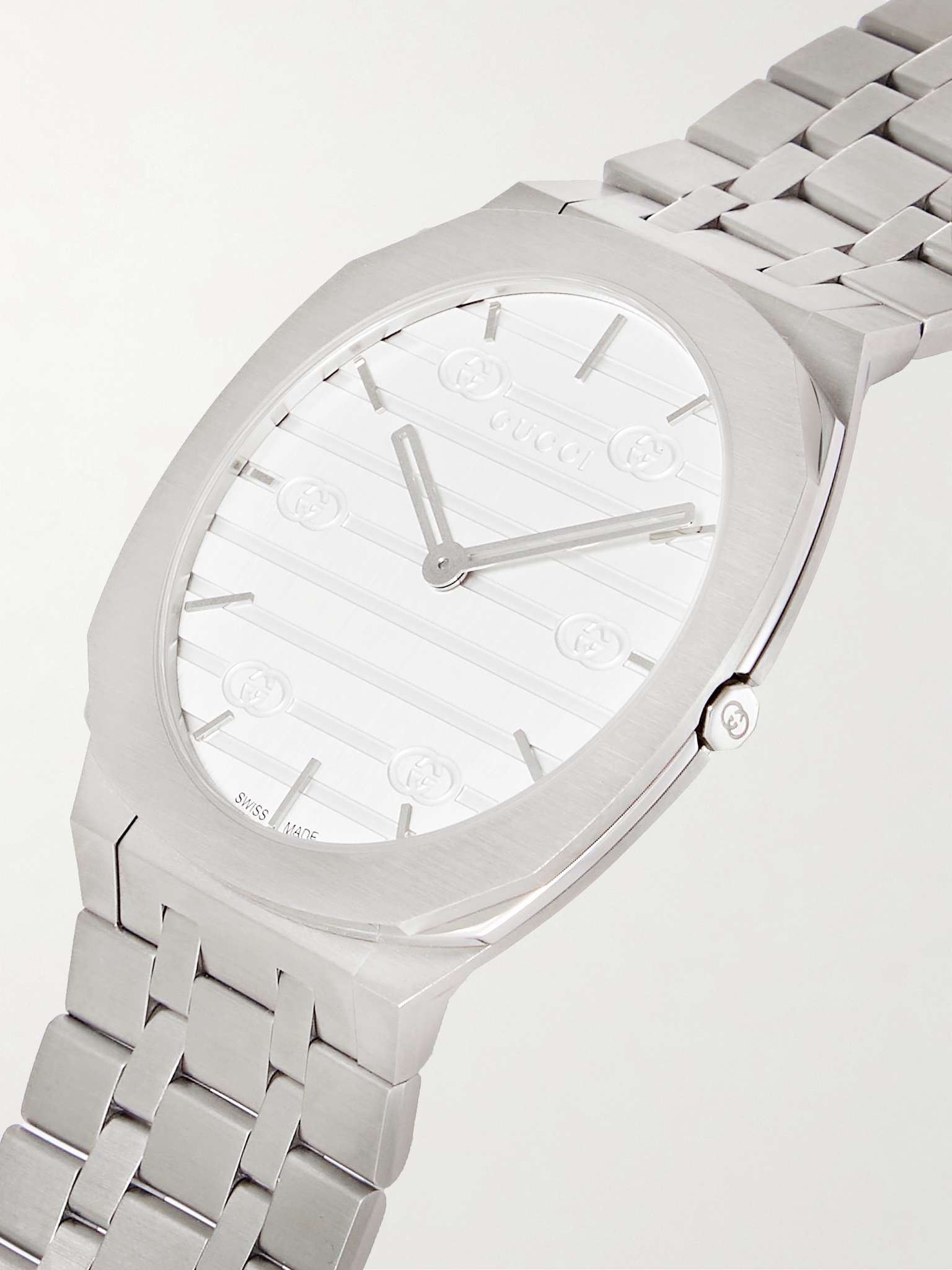 25h 34mm Stainless Steel Watch - 4