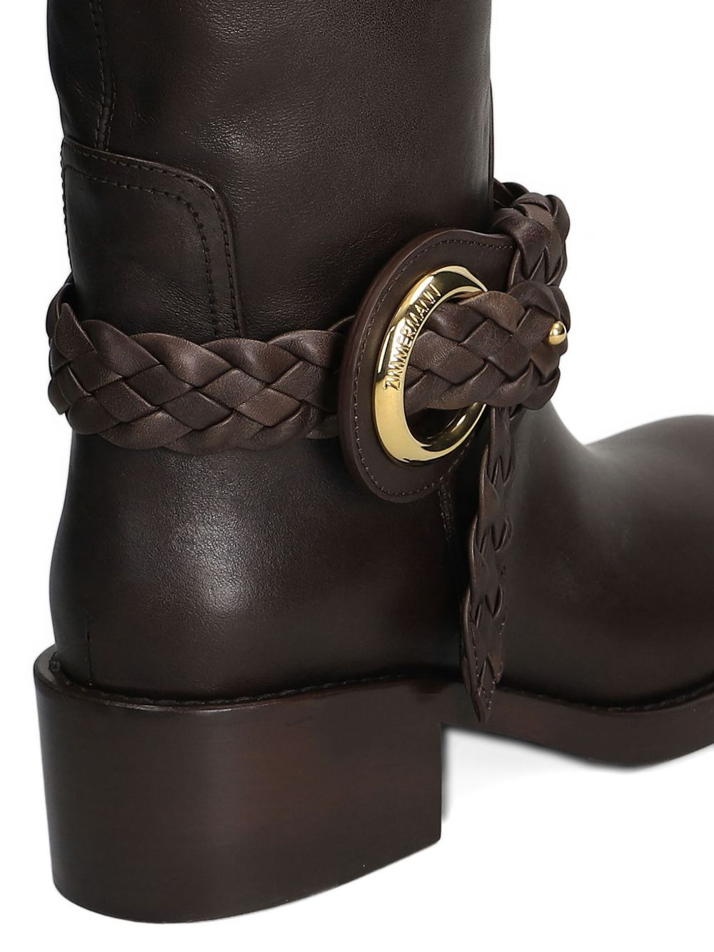Helix braided buckle boots - 4