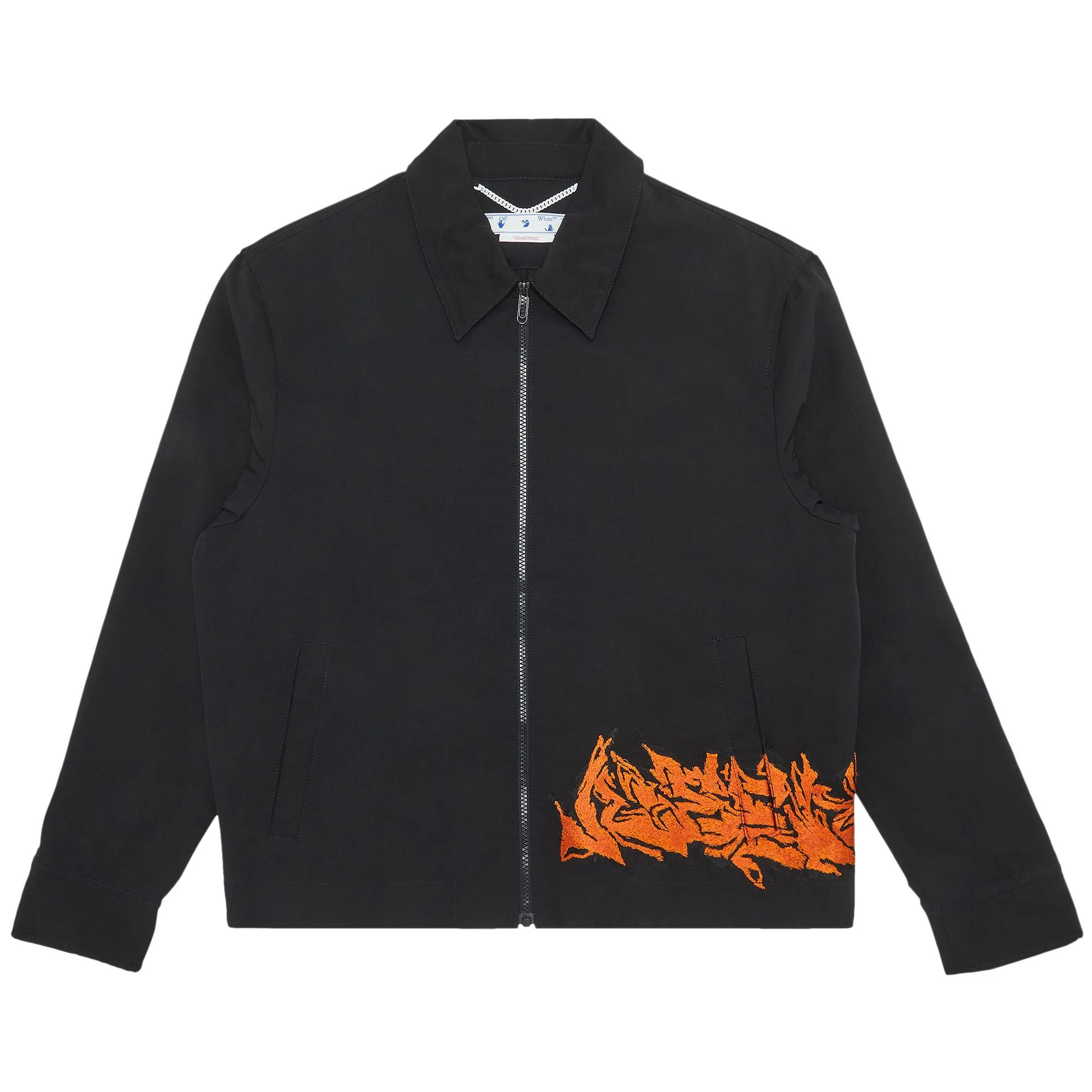 Off-White Neen Harrington Jacket 'Black' - 1