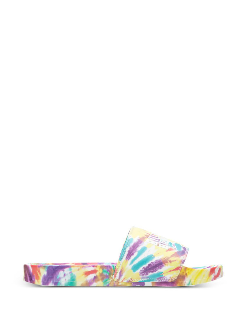 BB Space Walk tie-dye slides 1