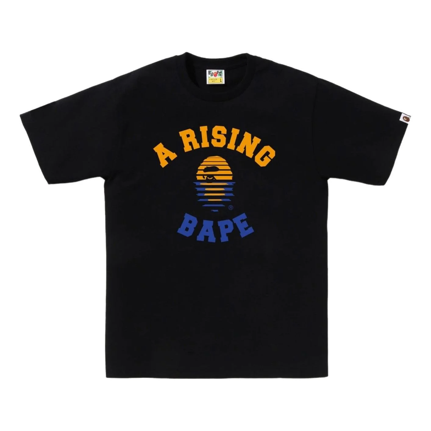 A Bathing Ape A Rising T-Shirt 'Black' 1K30-110-047-BLK - 1