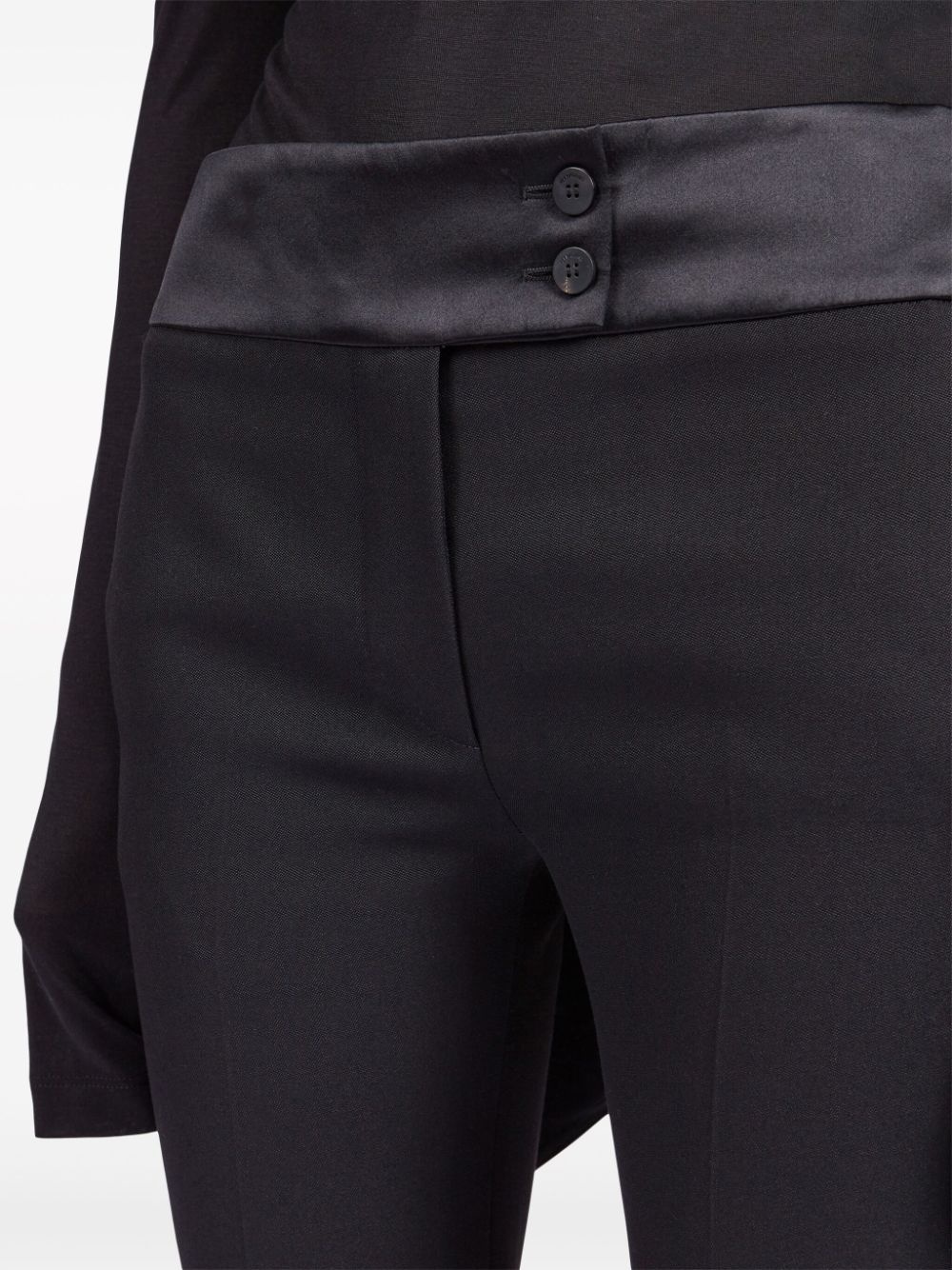 Tuxedo straight-leg tailored trousers - 5
