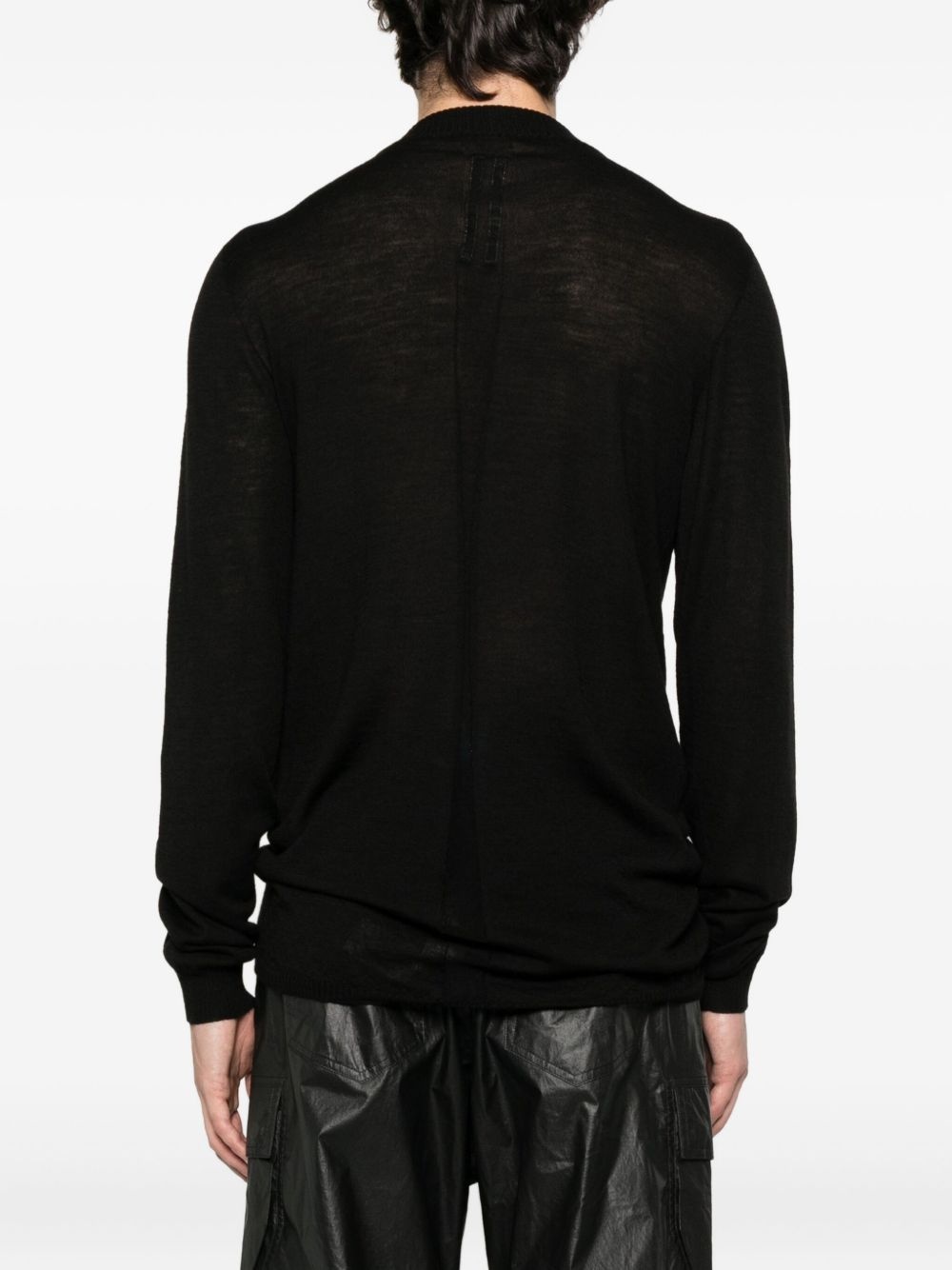 long-sleeved wool T-shirt - 4