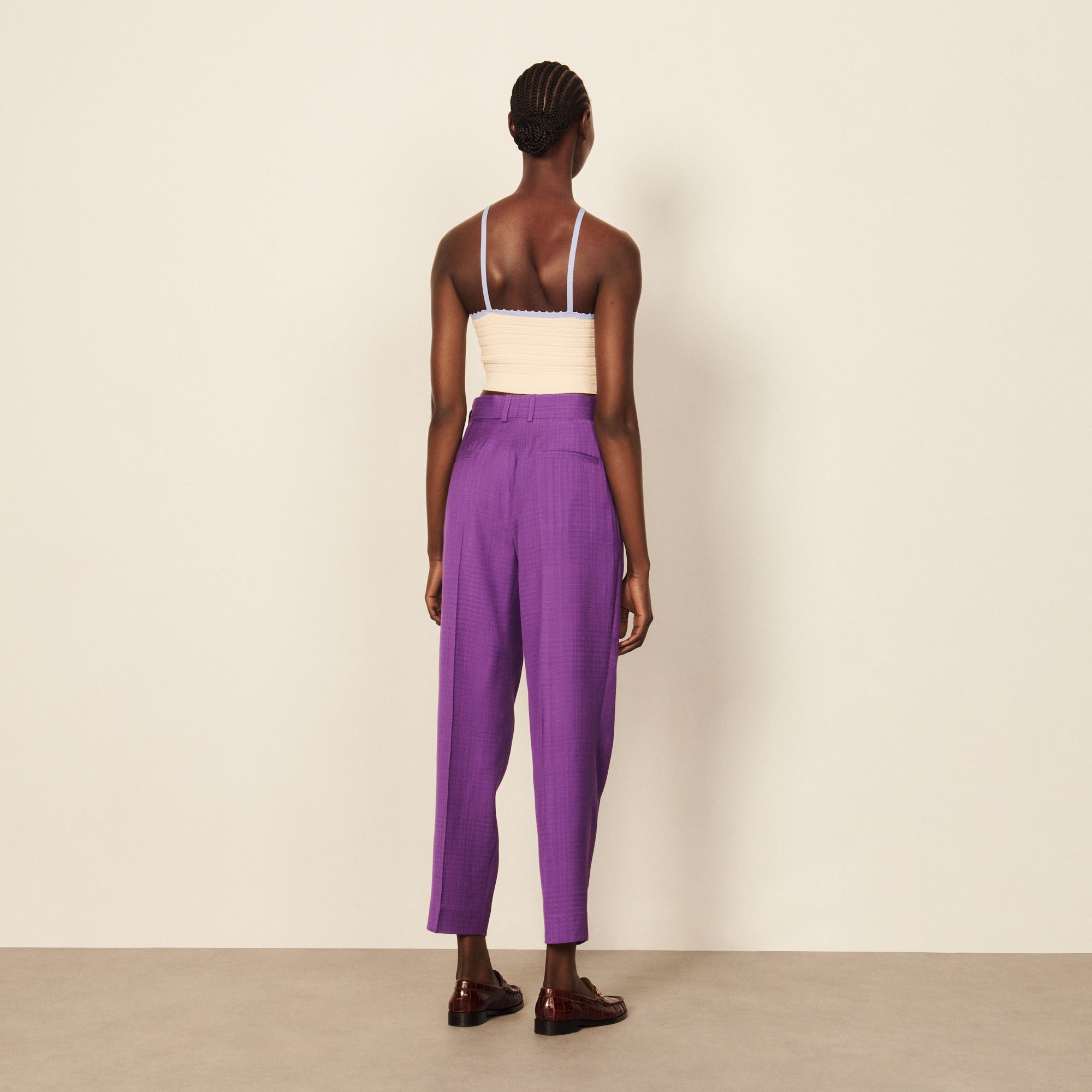 Straight-leg trousers - 3