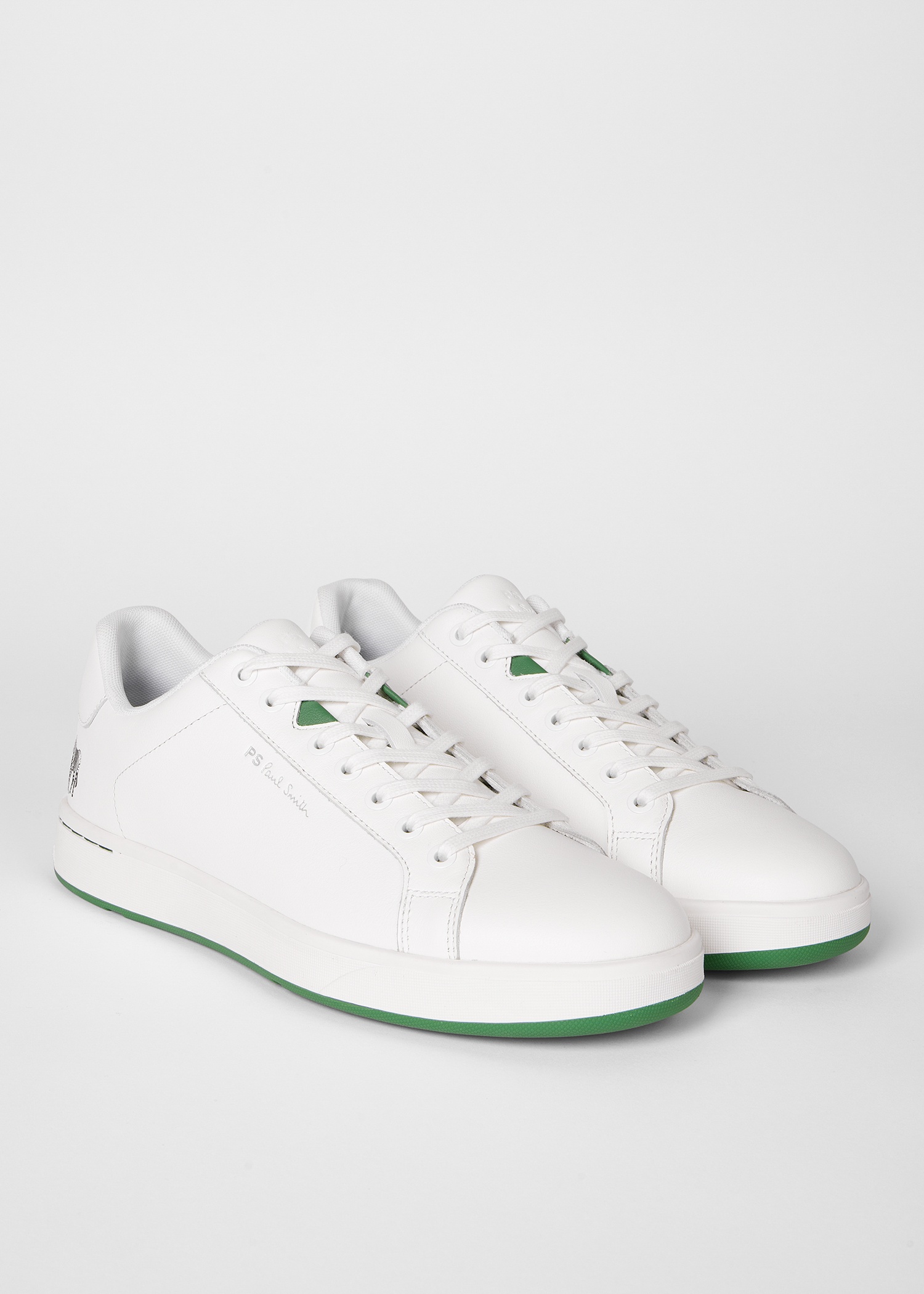 White 'Albany' Trainers - 2