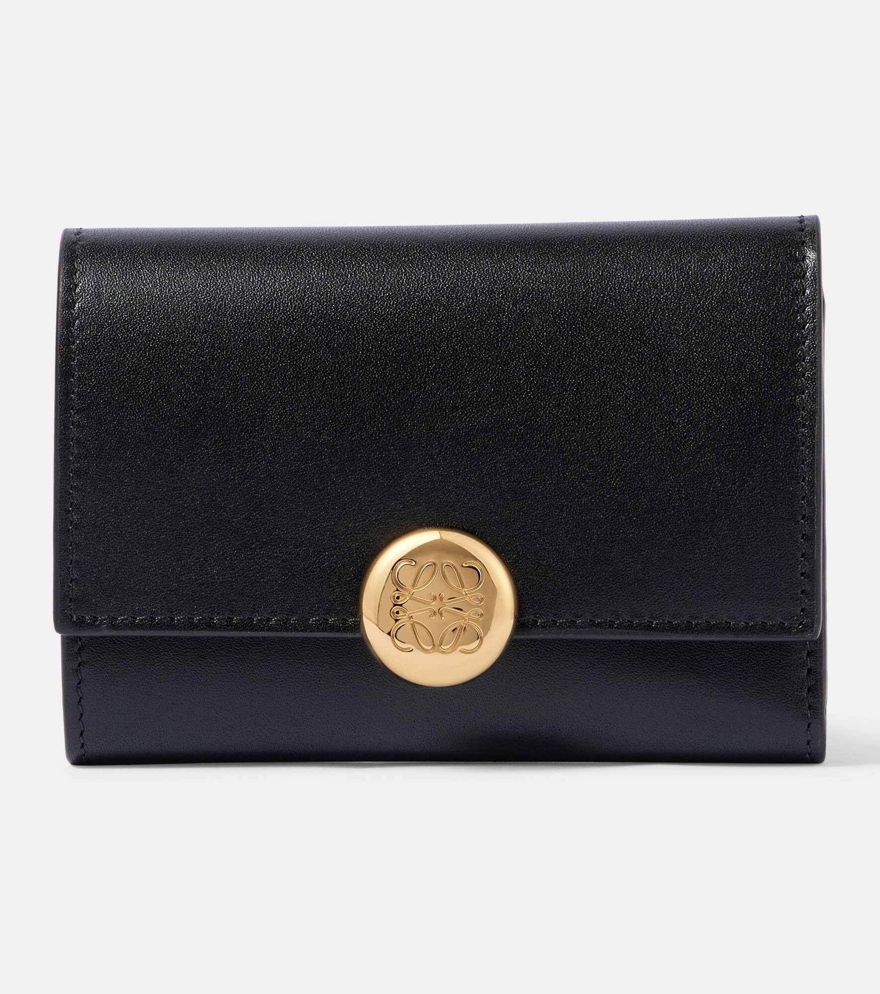 Pebble leather wallet - 1