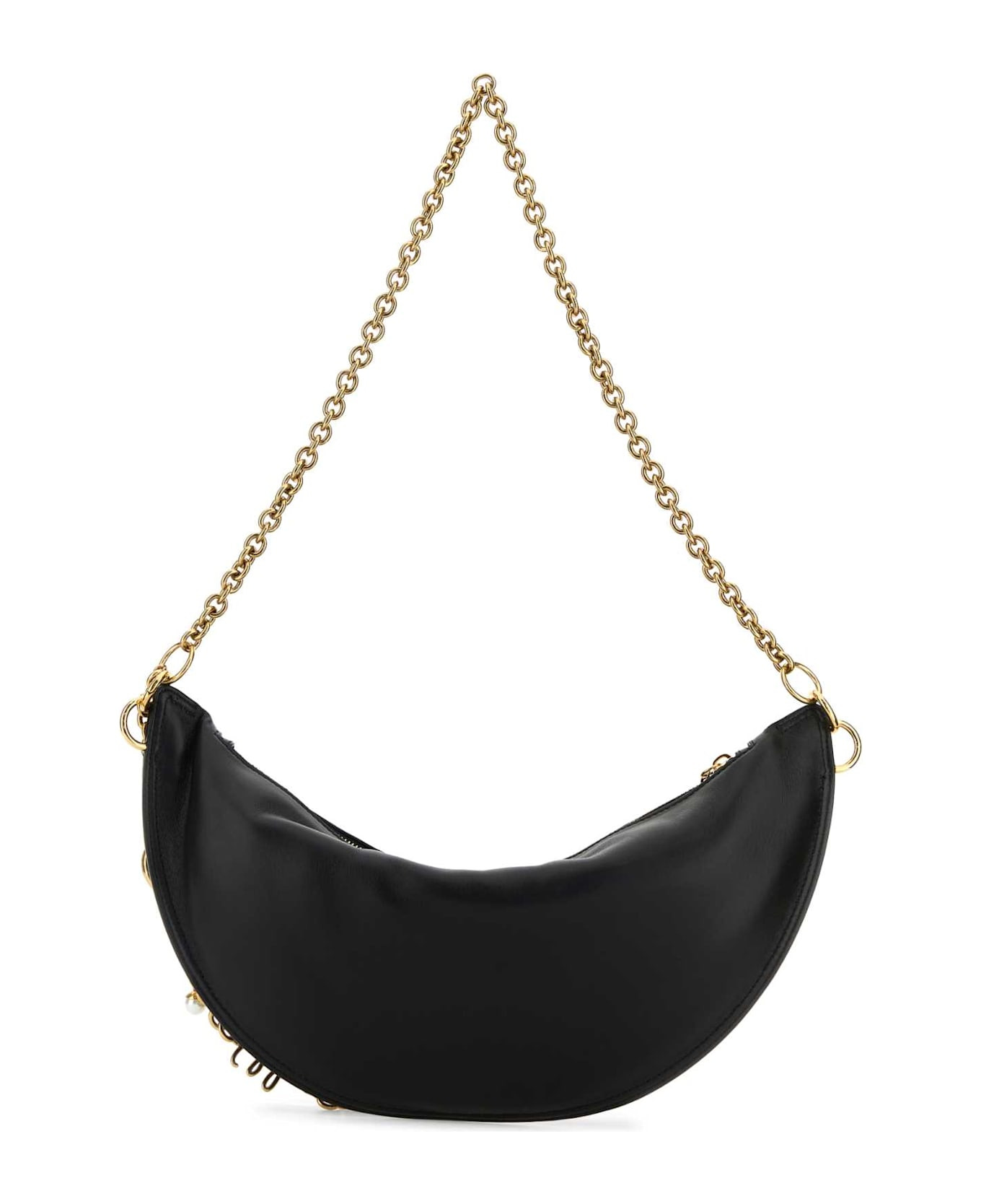 Black Nappa Leather Chloe Icons Shoulder Bag - 3