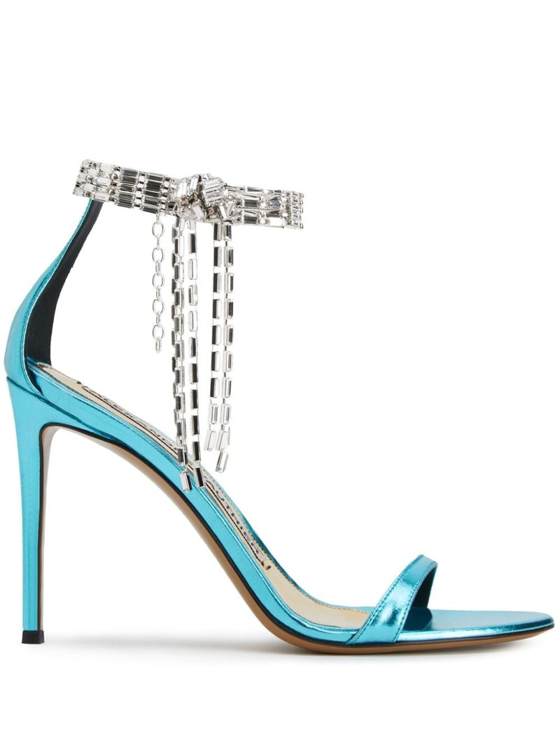 105mm crystal-embellished sandals 1