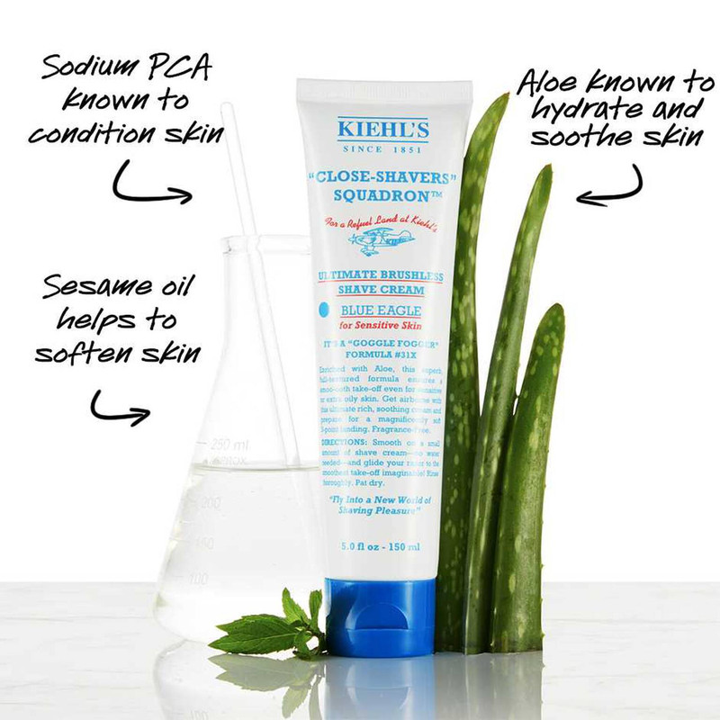 Ultimate Brushless Shave Cream Blue Eagle 8
