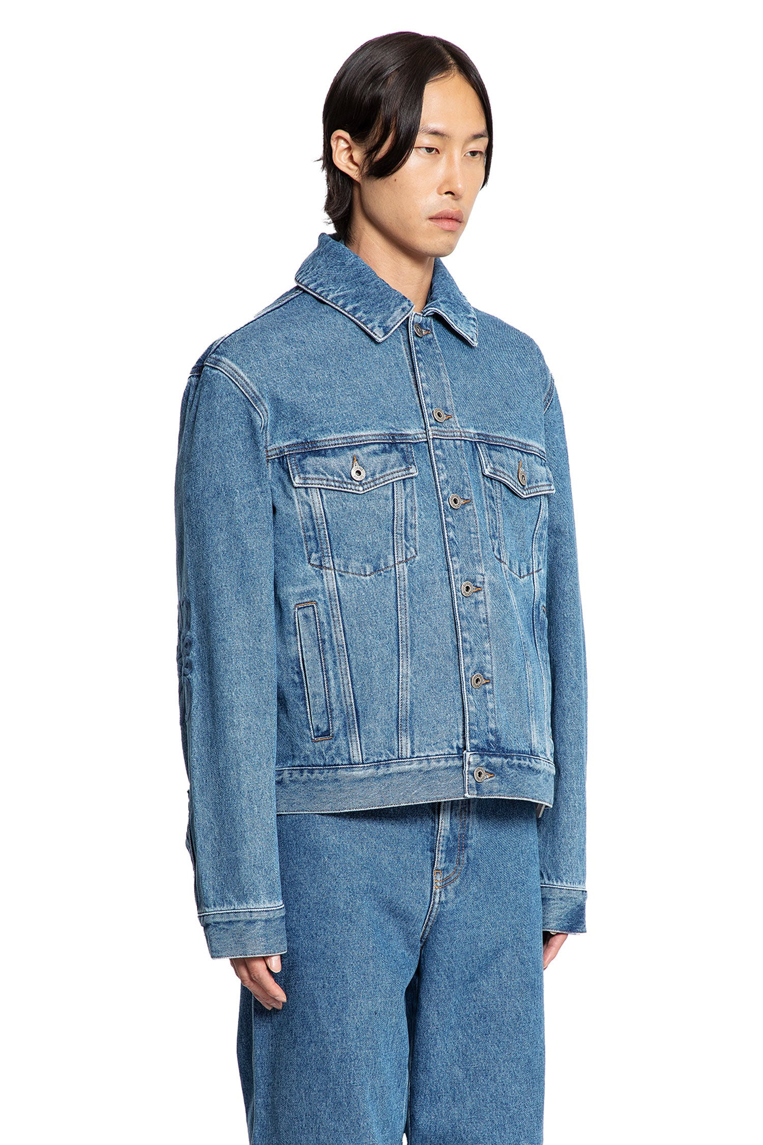 Anagram-Jacket-In-Denim - 2