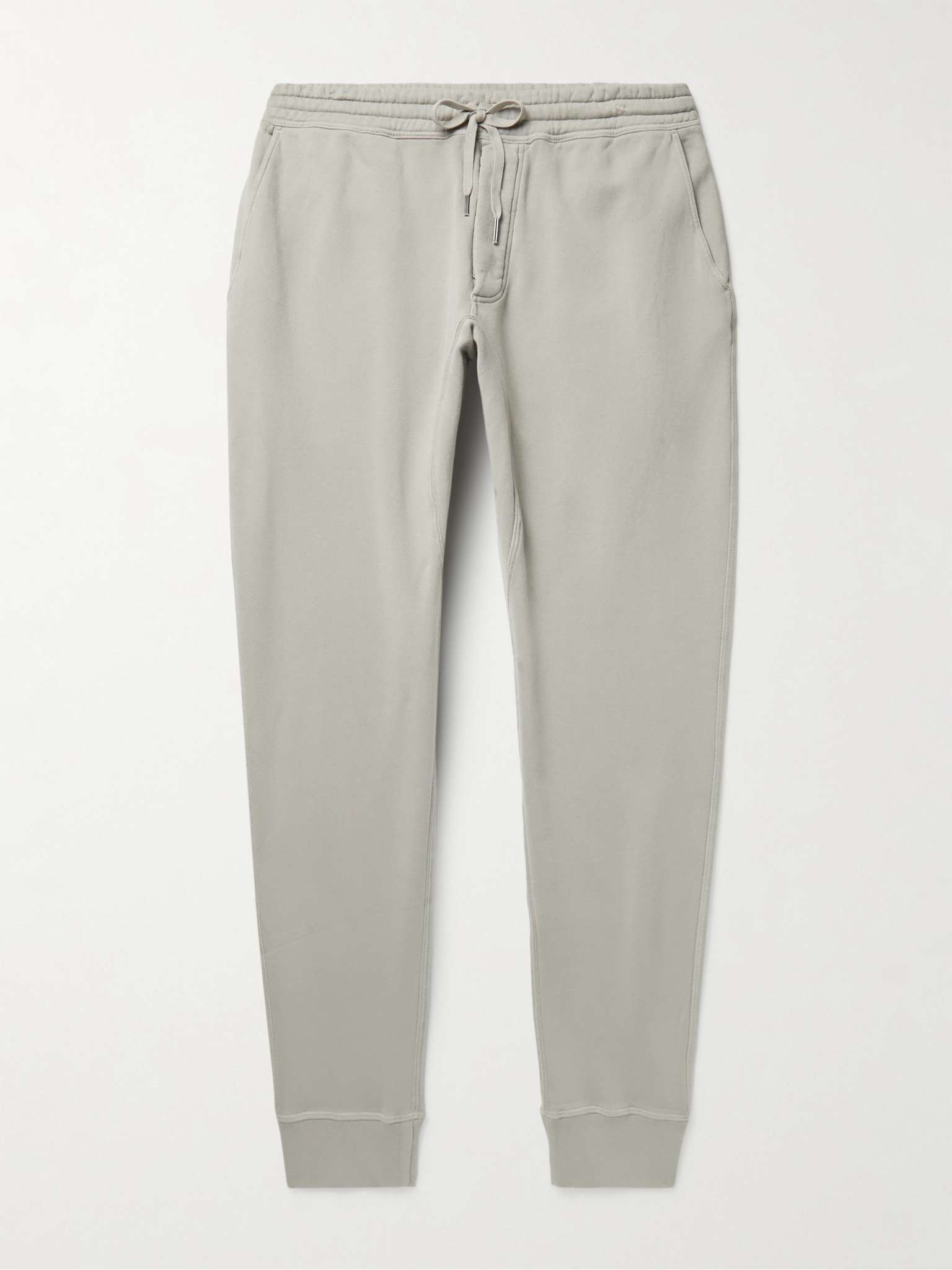 Tapered Garment-Dyed Cotton-Jersey Sweatpants - 2