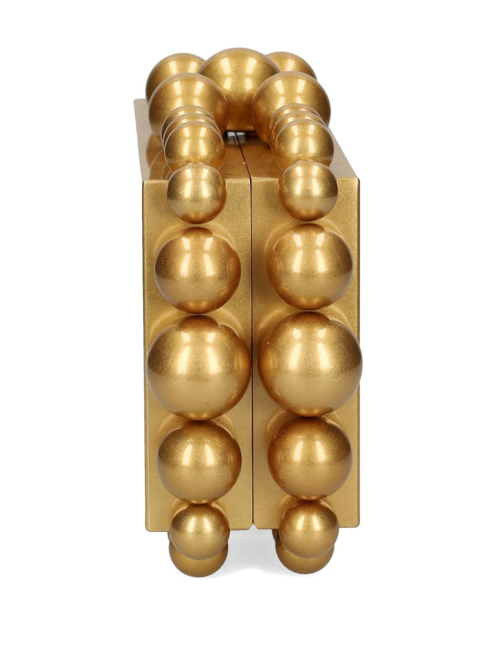 bead-embellished clutch bag - 5