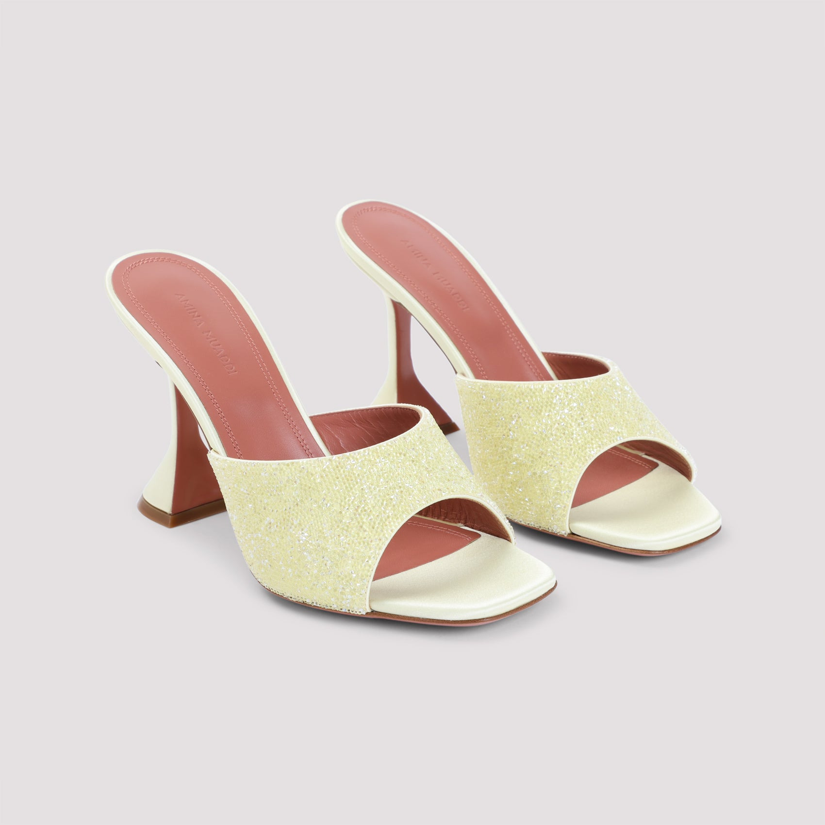 Amina Muaddi Lupita Crystal Dust 95 Sandals Women - 3