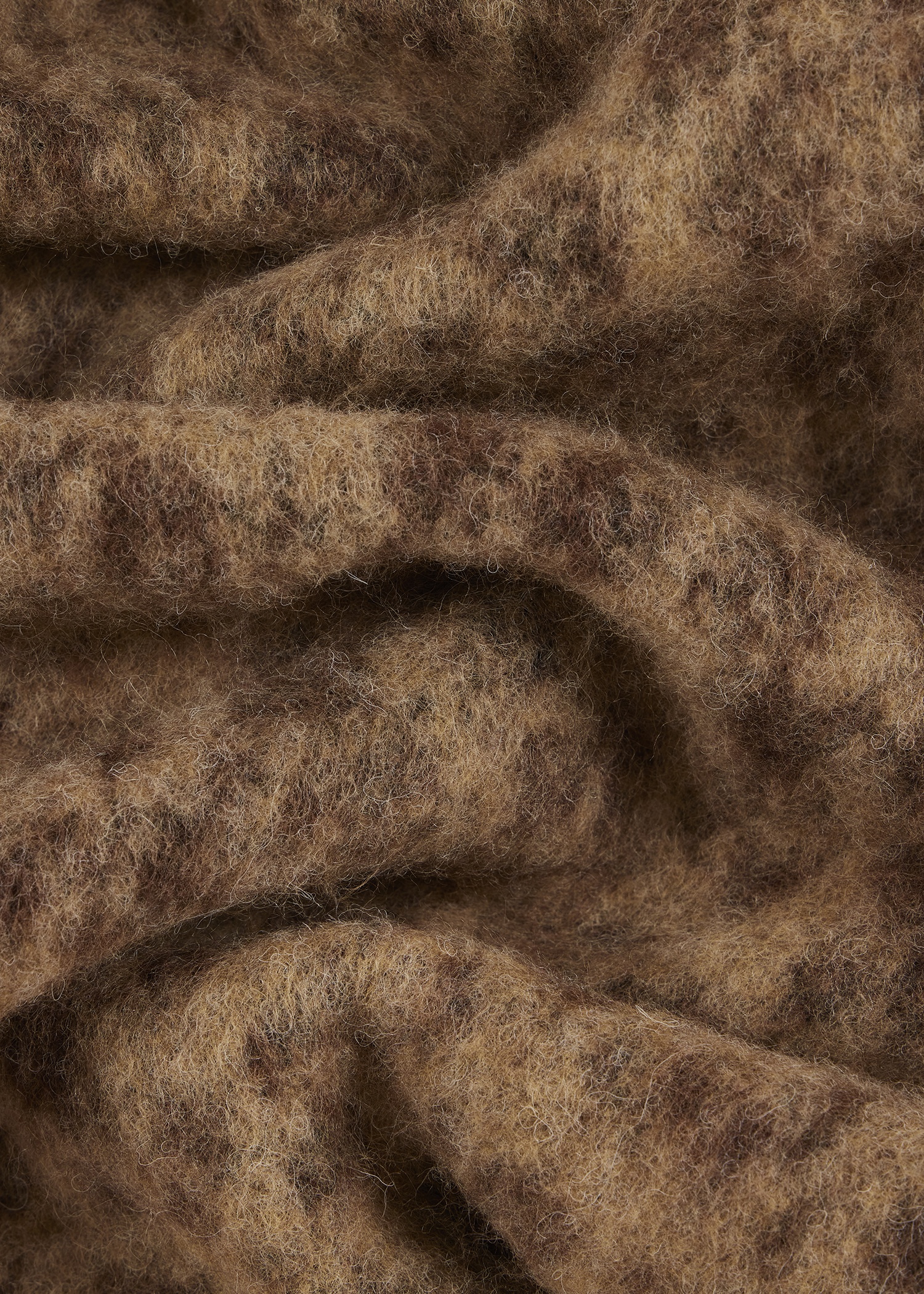 Beige Tonal Leopard Scarf - 4