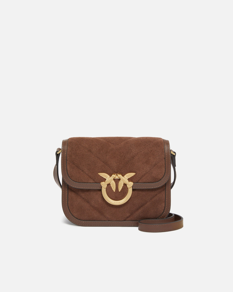 SUEDE MINI LOVE BAG BOX SHOULDER BAG 1