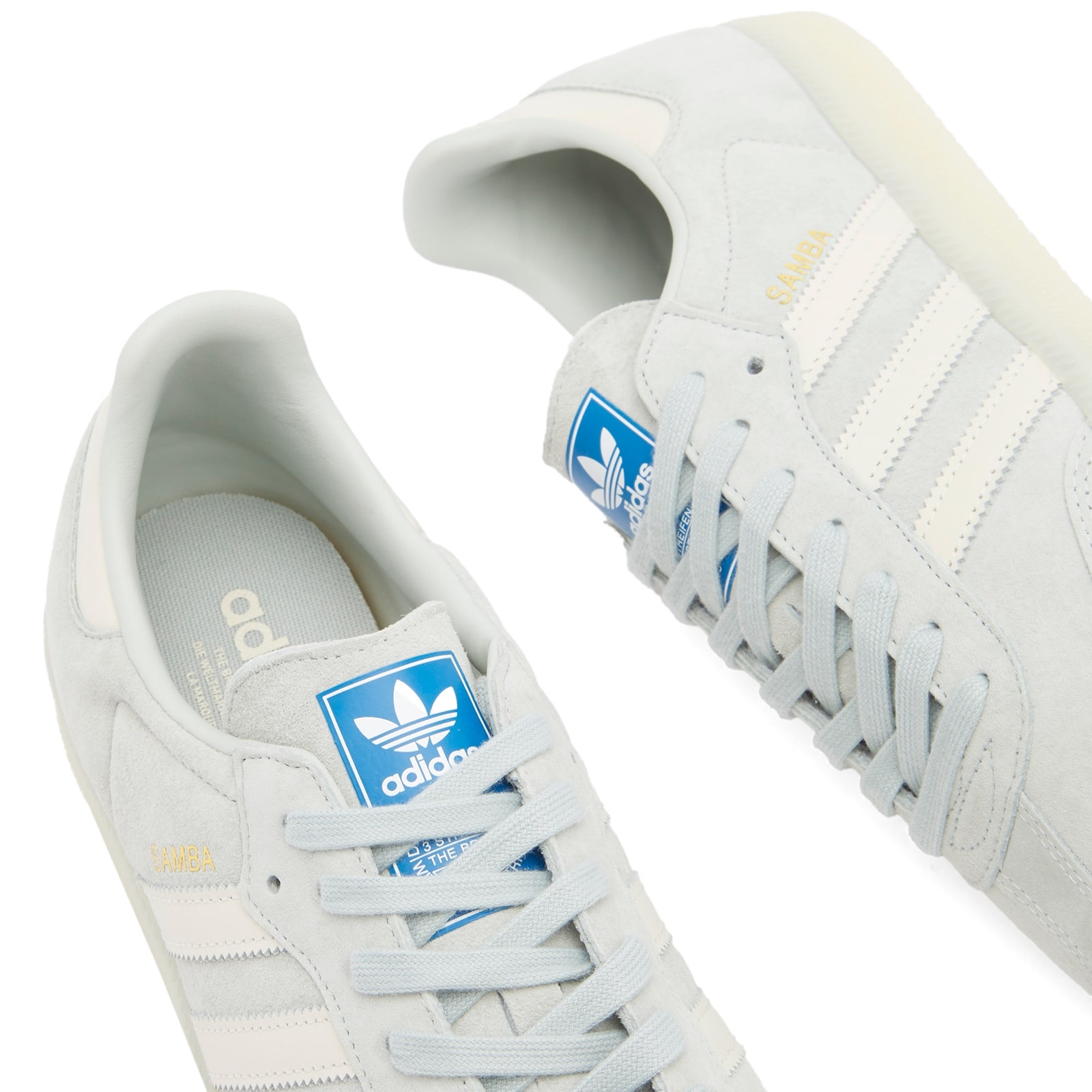 adidas gazelle silver green womens Adidas x MAHA Mens Samba OG Shoes – Extra Butter main image 0