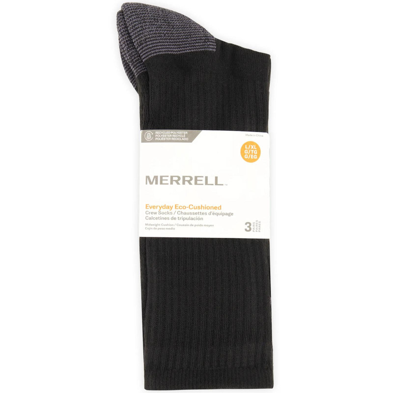 Eco Cushioned Crew Socks 3 Pack 4