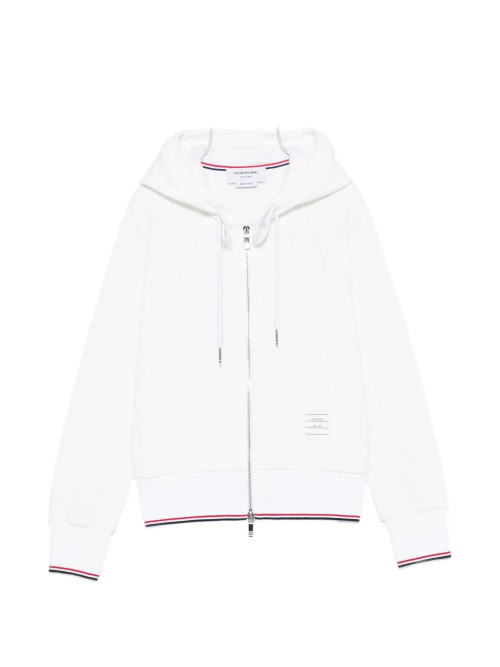 logo-patch hoodie - 1