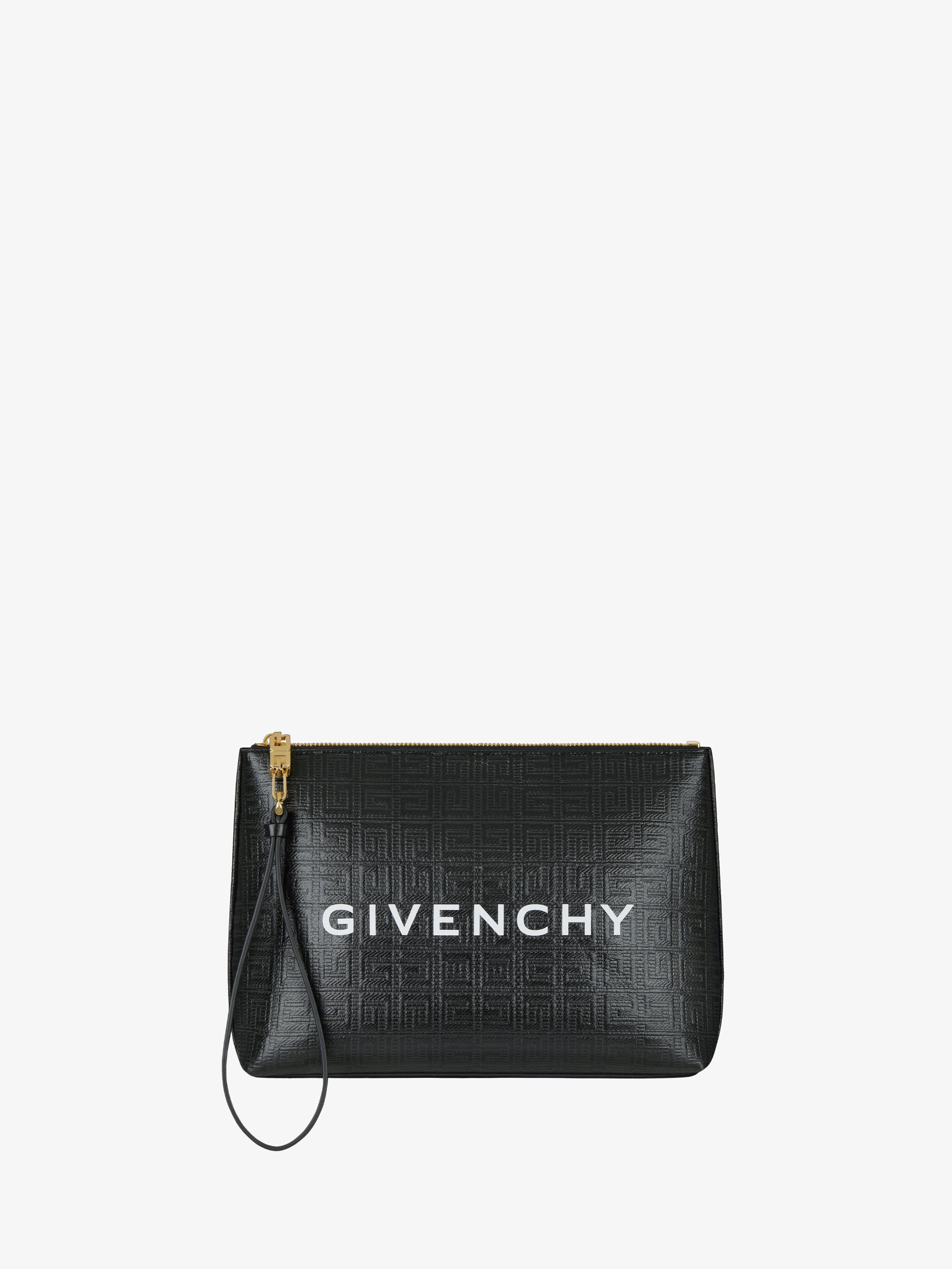 GIVENCHY TRAVEL POUCH IN 4G COATED CANVAS - 1