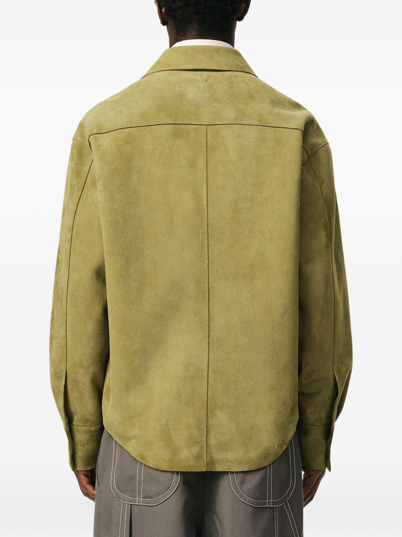 buttoned chest-pocket overshirt 4