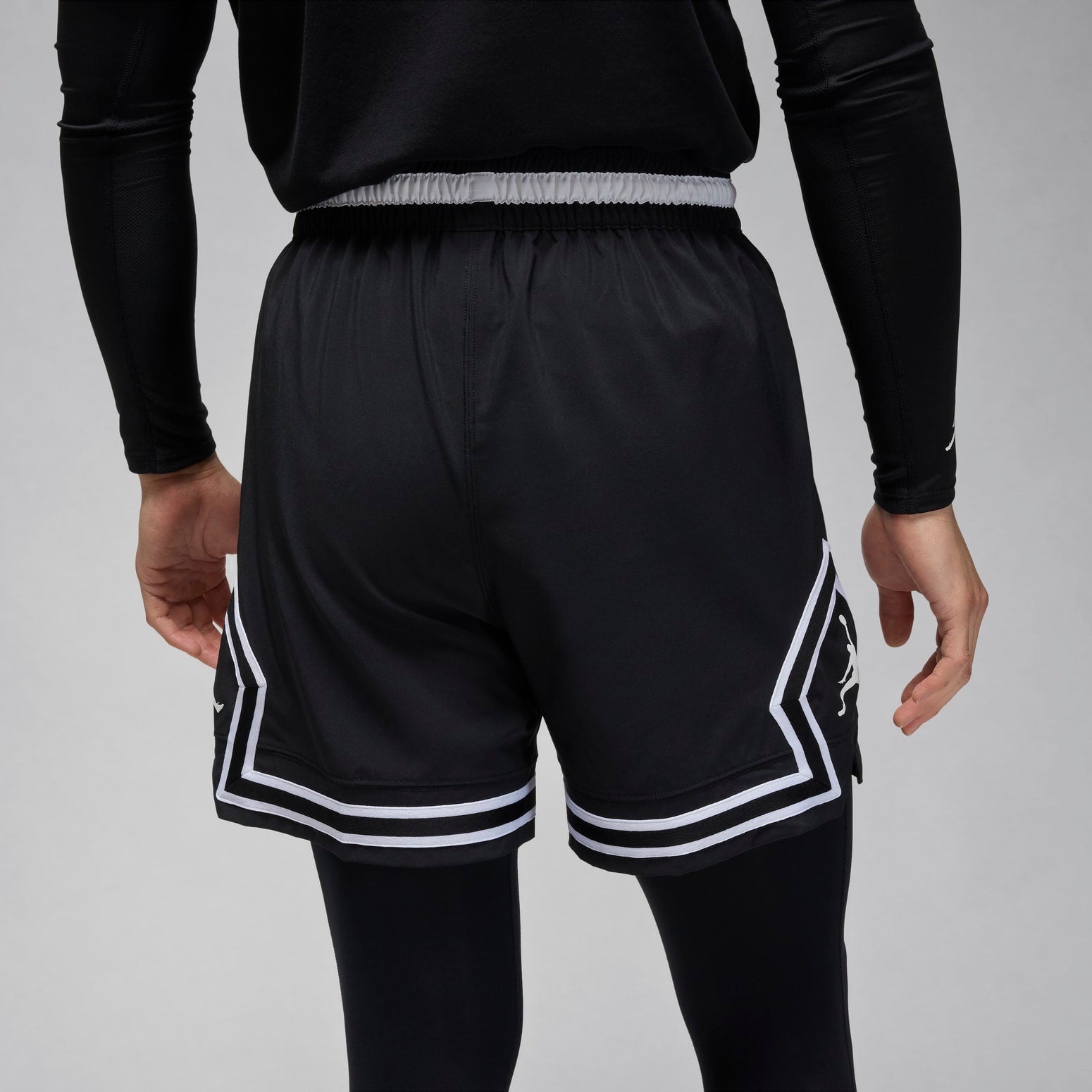 Air Jordan Dri-FIT Woven Diamond Shorts 'Black' FQ2990-010 - 2