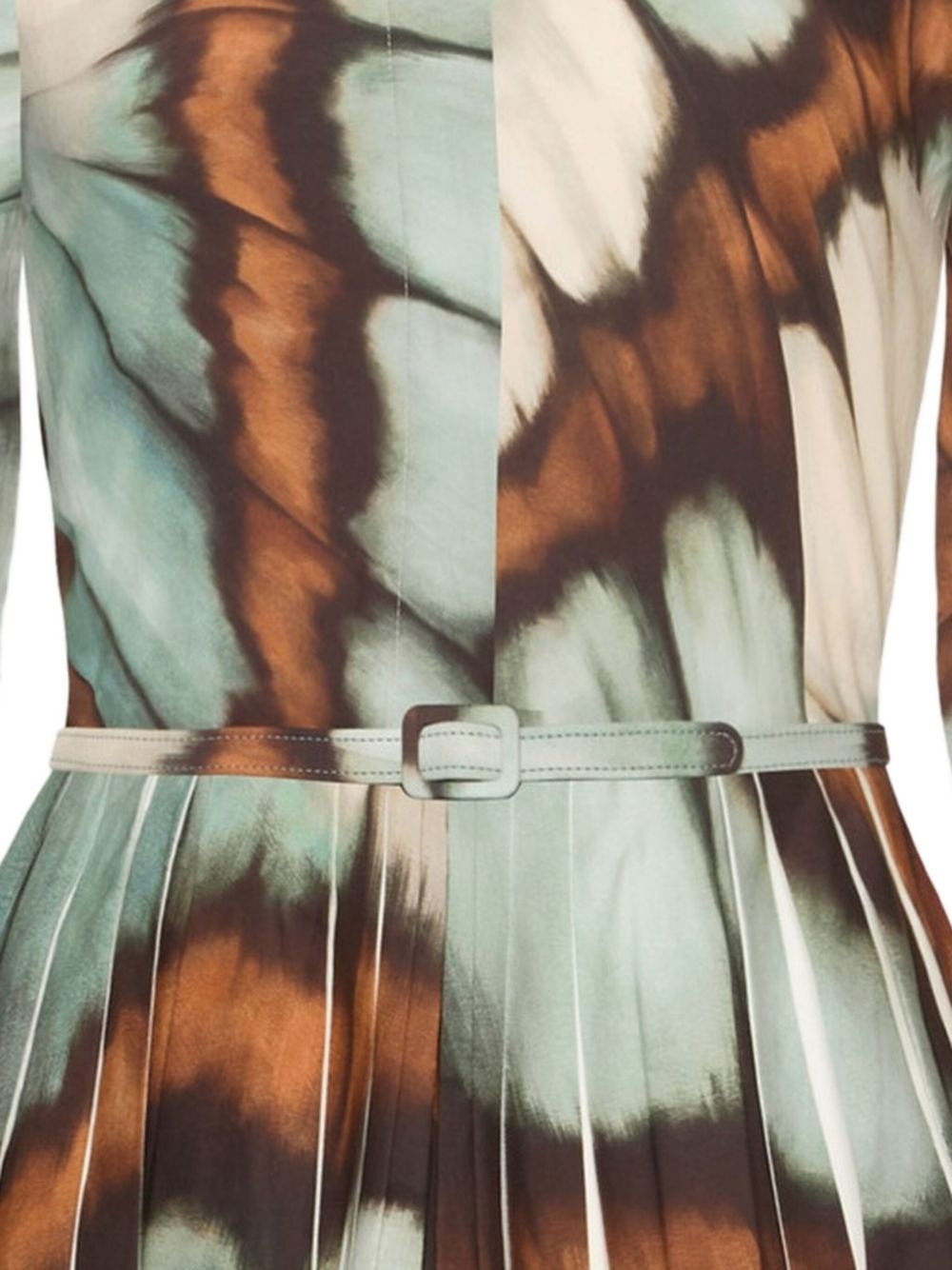 abstract-print mini dress - 2