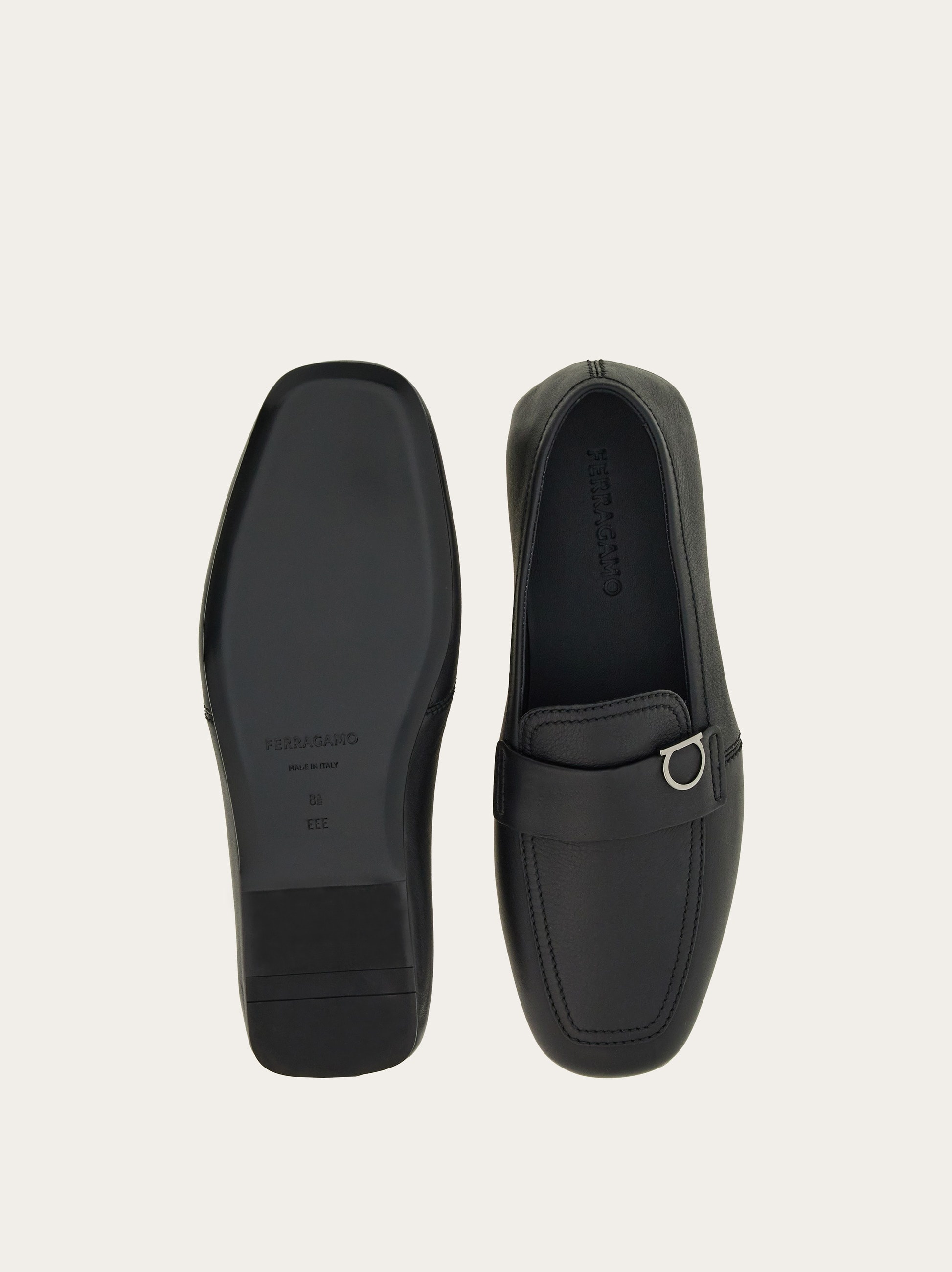 Loafer with Gancini ornament - 5