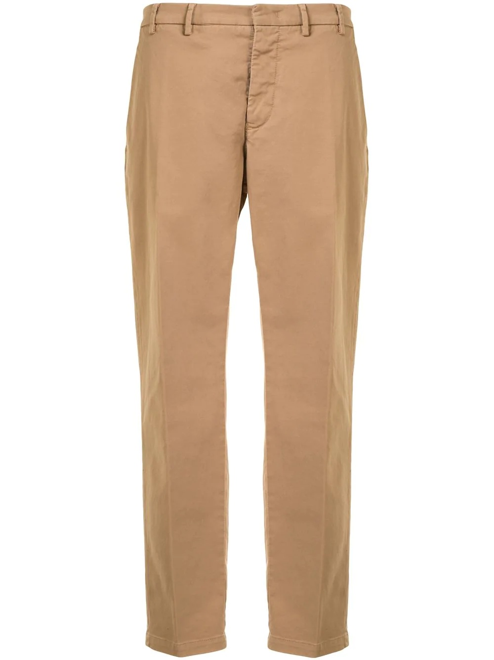 straight-leg chinos - 1