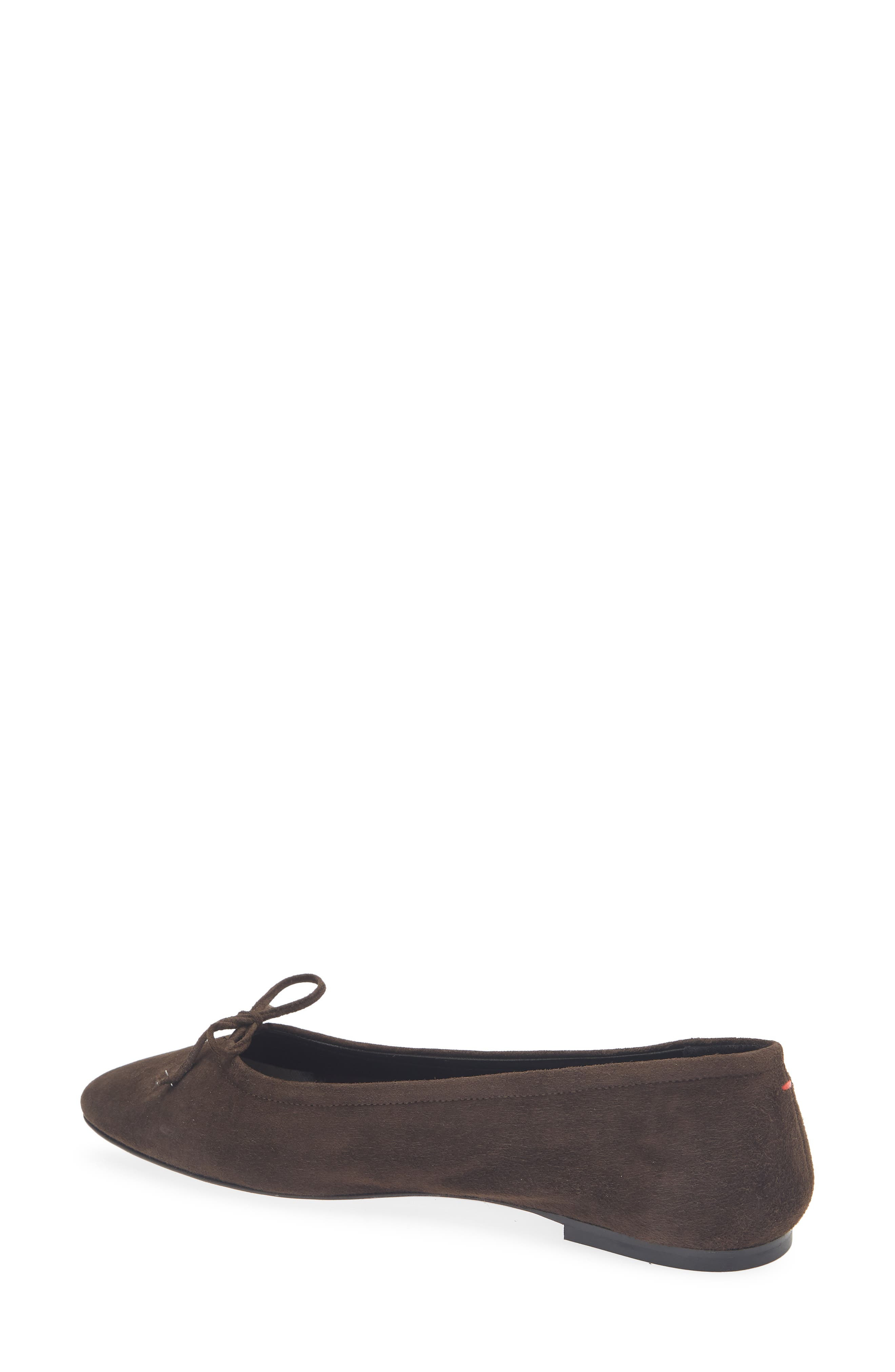 aeyde Delfina Ballet Flat in Moka at Nordstrom - 2